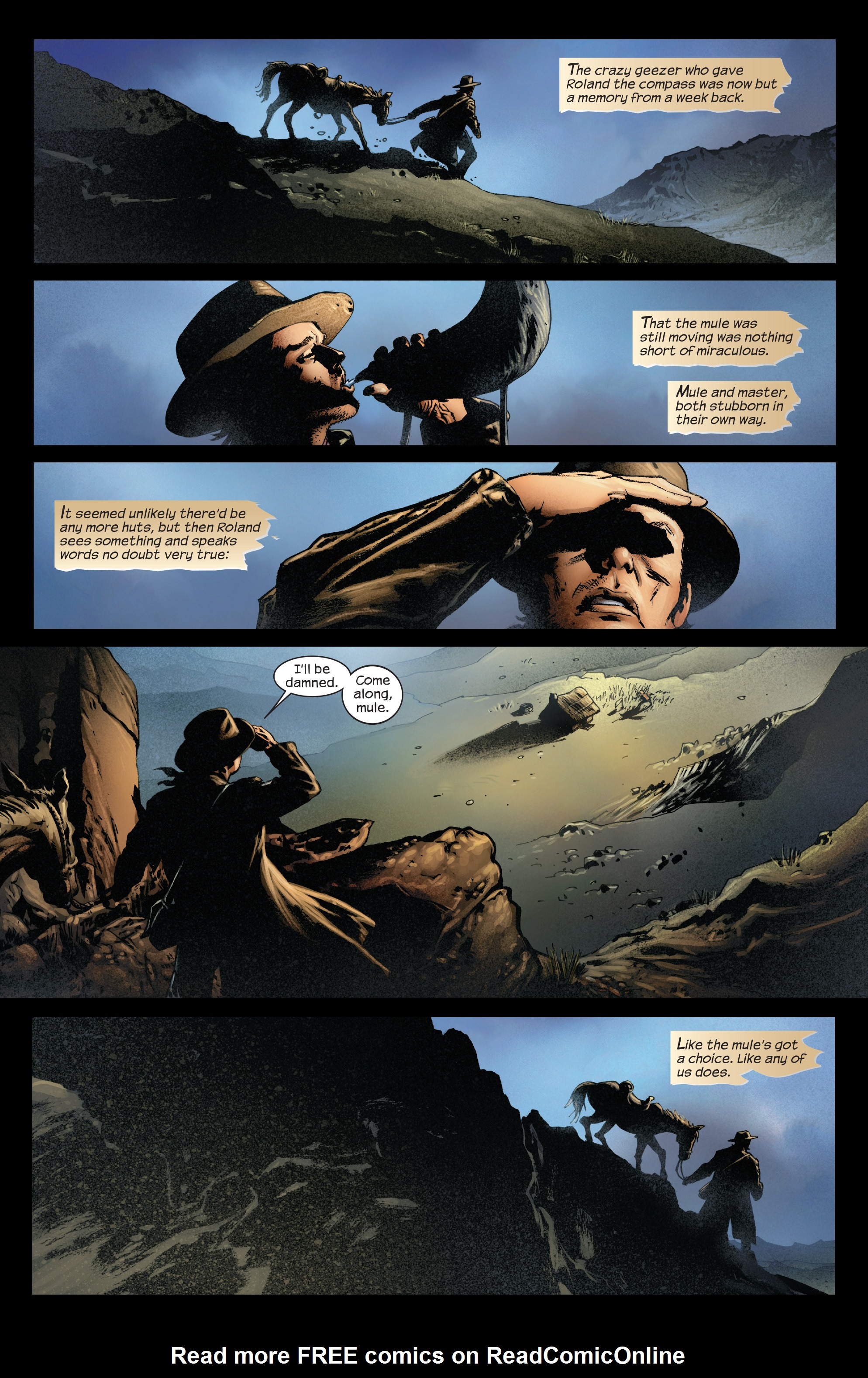 Read online Dark Tower: The Gunslinger - The Journey Begins comic -  Issue # TPB - 15