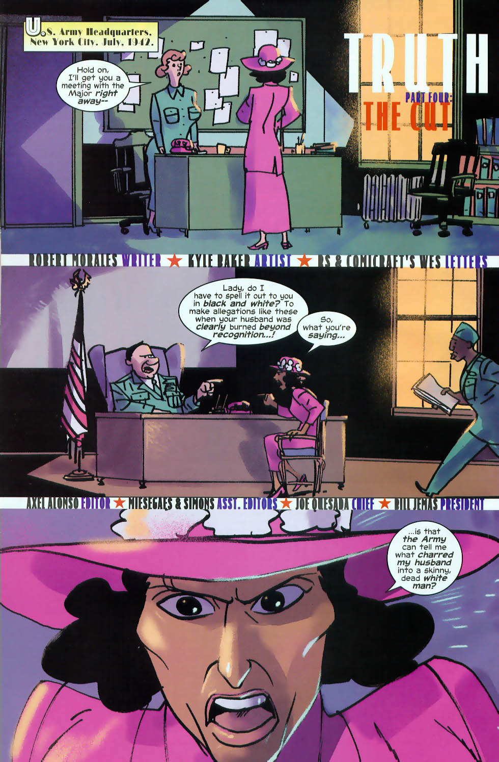 Read online Truth: Red, White & Black comic -  Issue #4 - 3