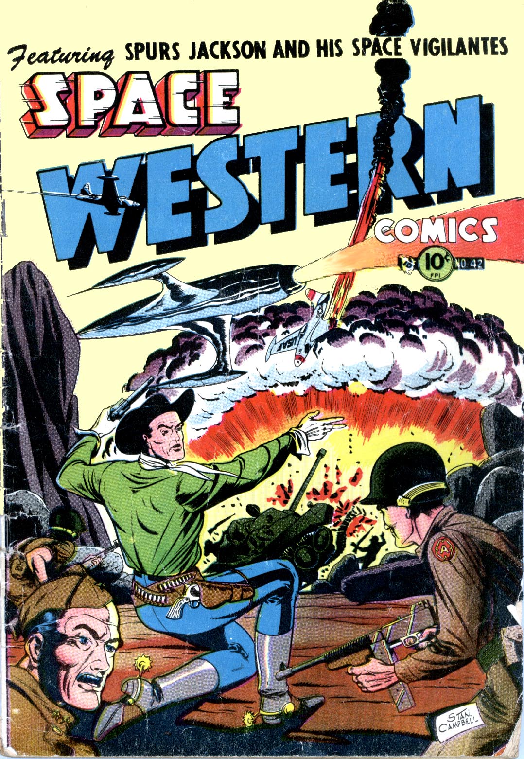 Read online Space Western Comics comic -  Issue #42 - 1