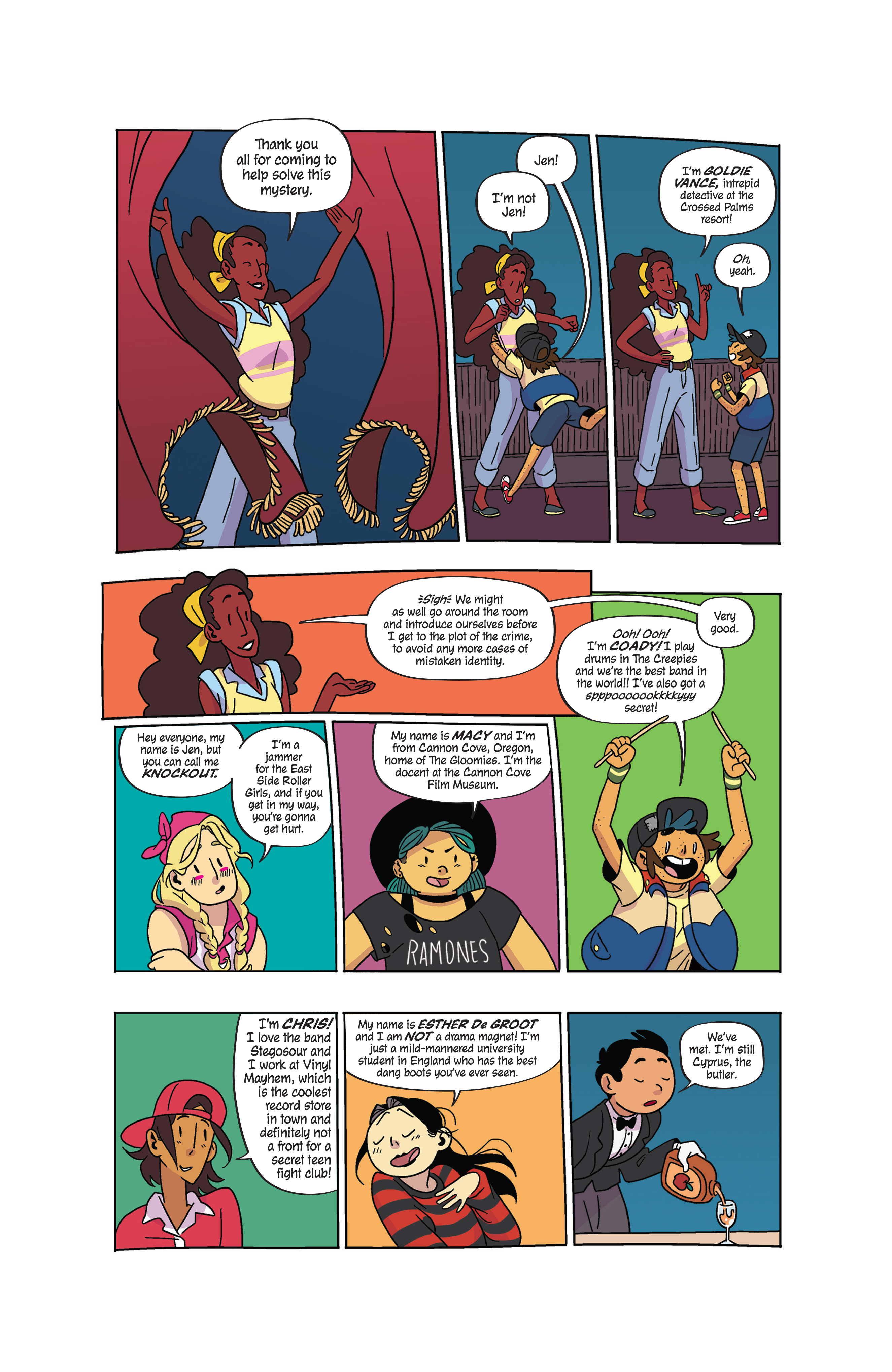 Read online Lumberjanes: Campfire Songs comic -  Issue # TPB - 95