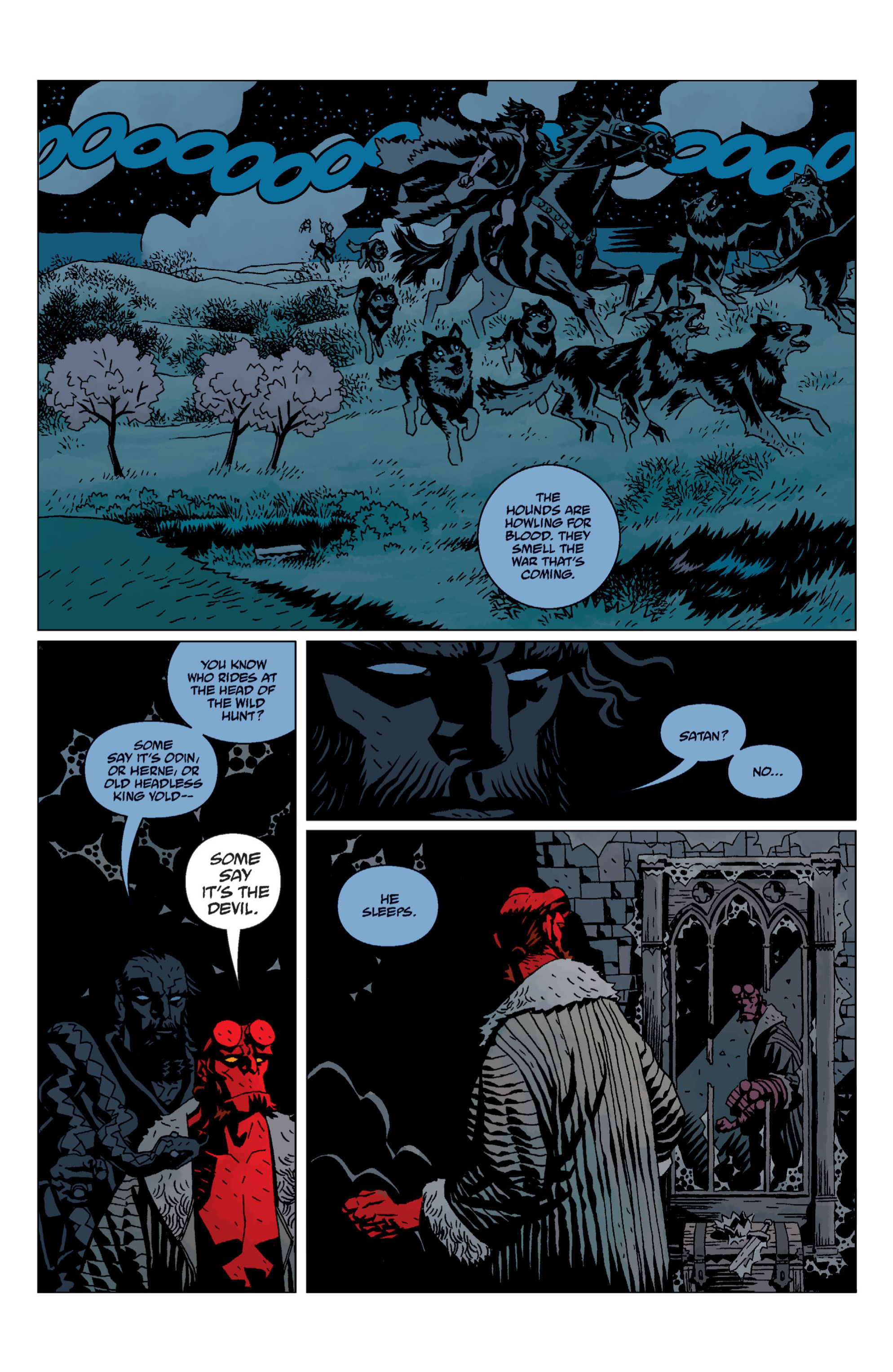 Read online Hellboy comic -  Issue #9 - 144