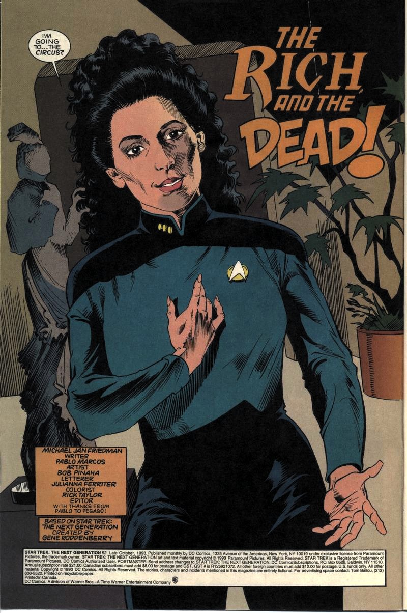 Read online Star Trek: The Next Generation (1989) comic -  Issue #52 - 3