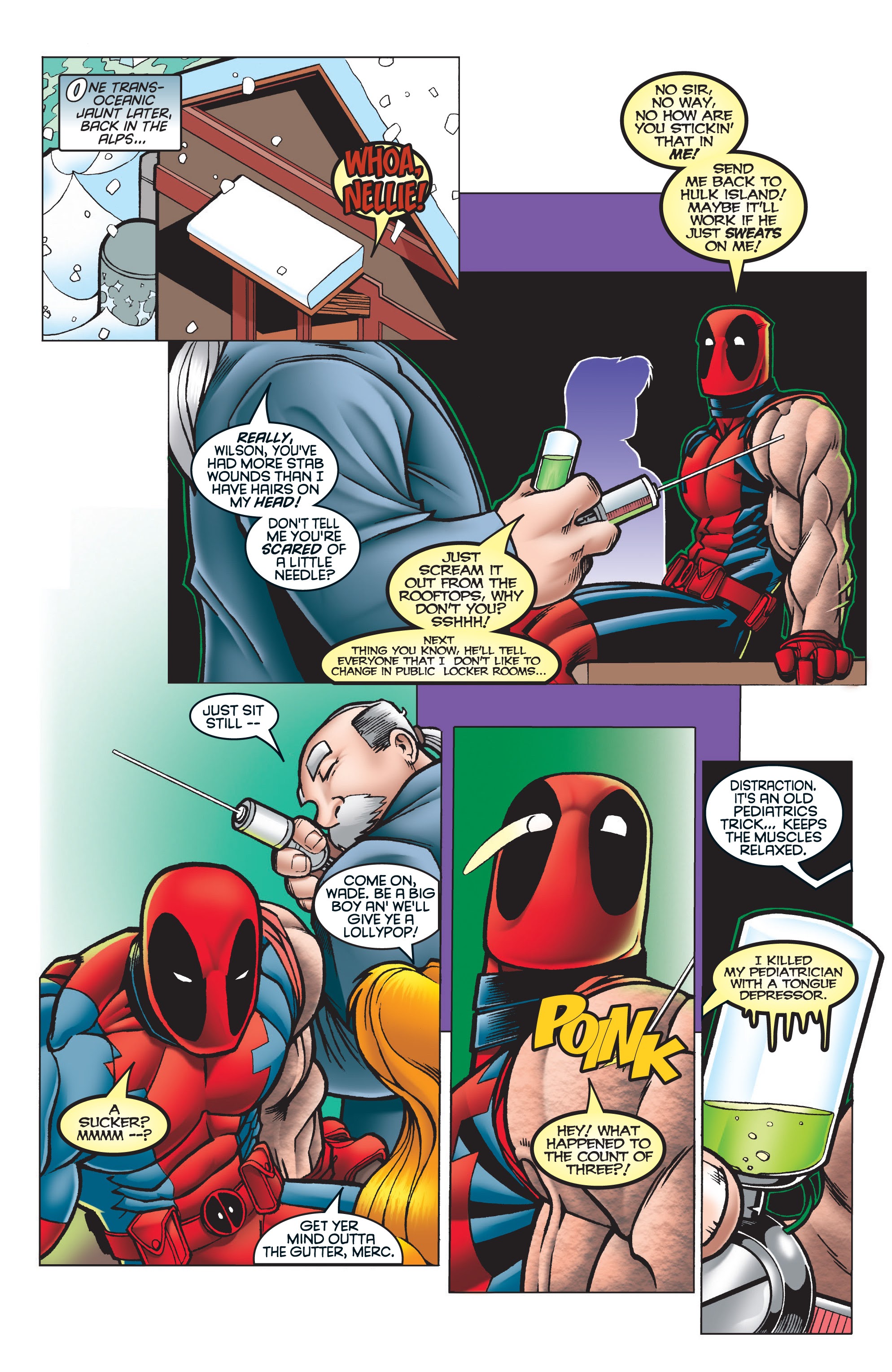 Read online Deadpool by Joe Kelly: The Complete Collection comic -  Issue # TPB 1 (Part 1) - 99