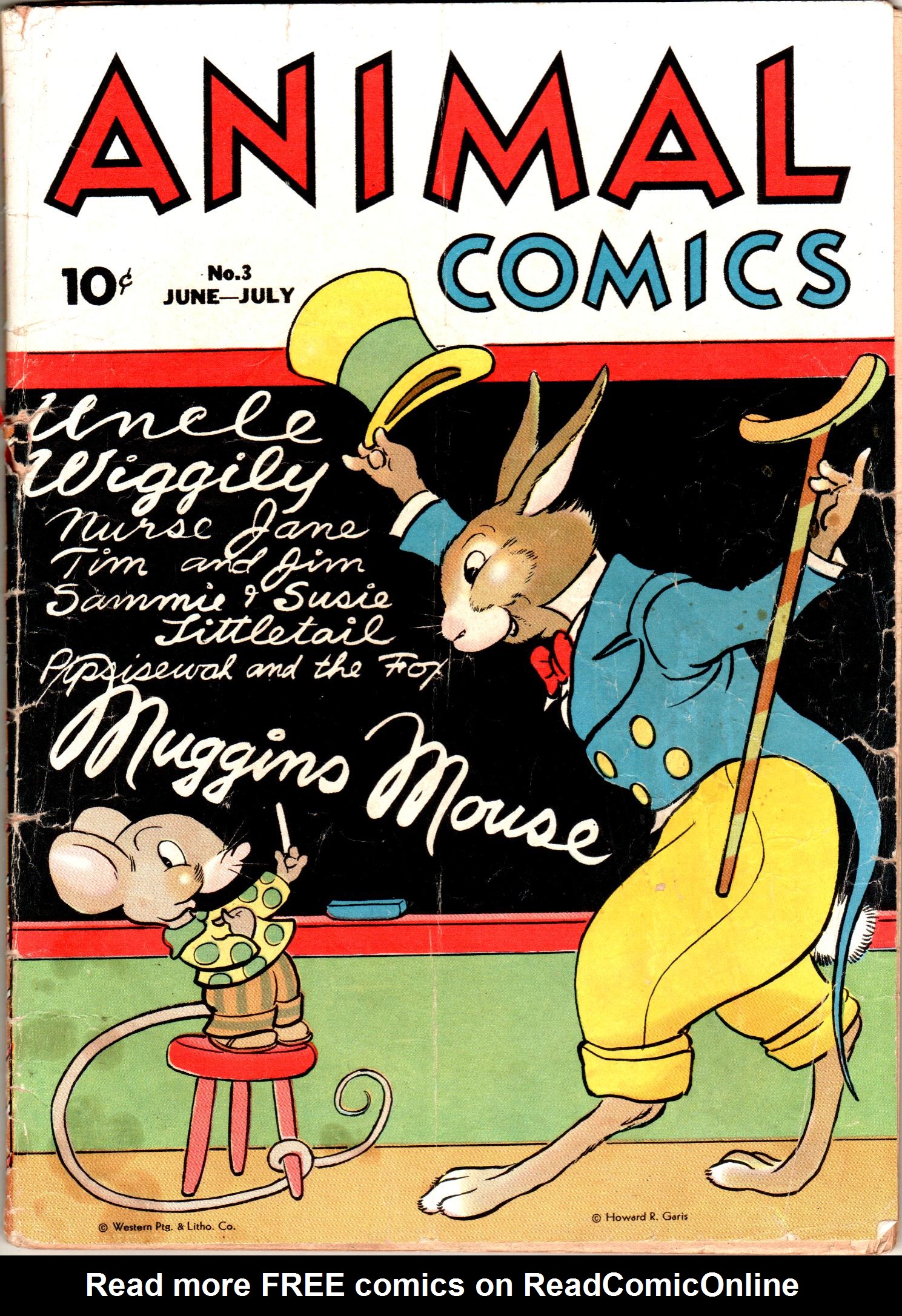 Read online Animal Comics comic -  Issue #3 - 1