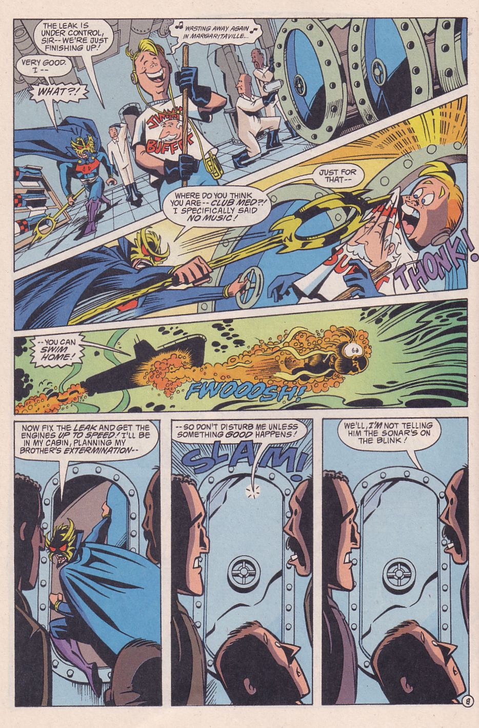 Read online Adventures in the DC Universe comic -  Issue #6 - 9