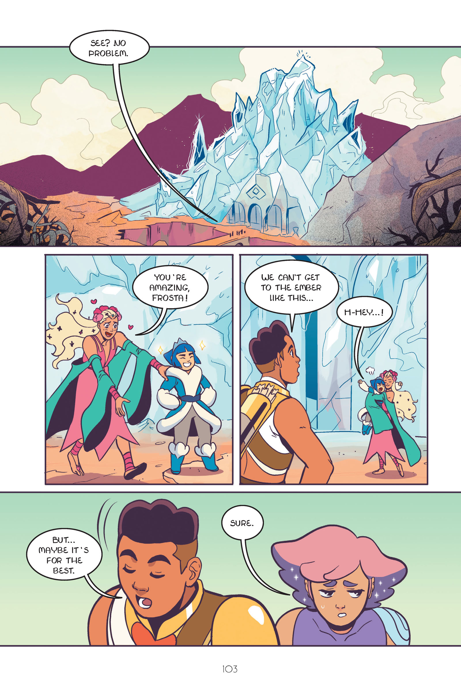 Read online She-Ra and the Princesses of Power: Legend of the Fire Princess comic -  Issue # TPB - 105