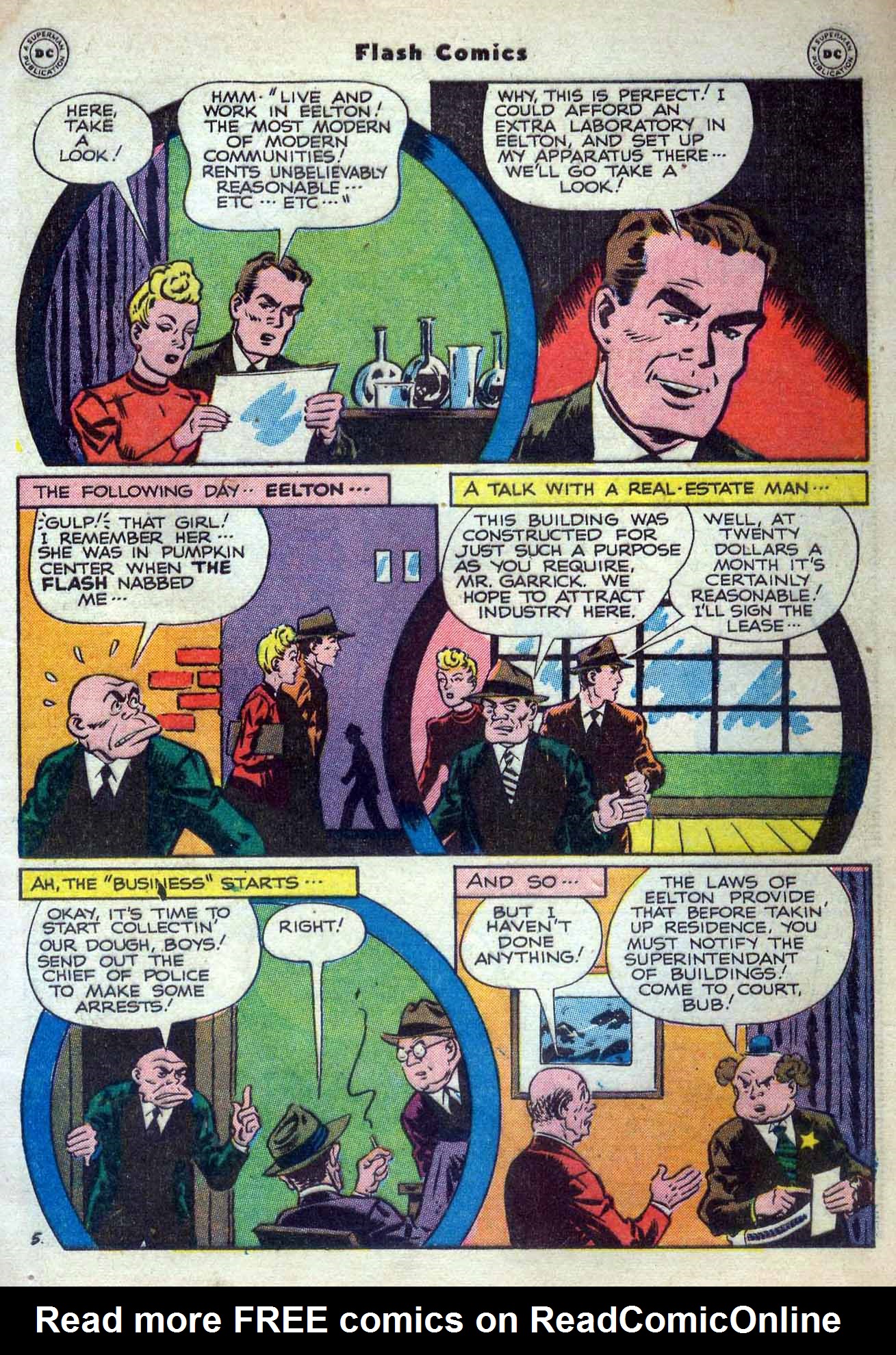 Read online Flash Comics comic -  Issue #79 - 7