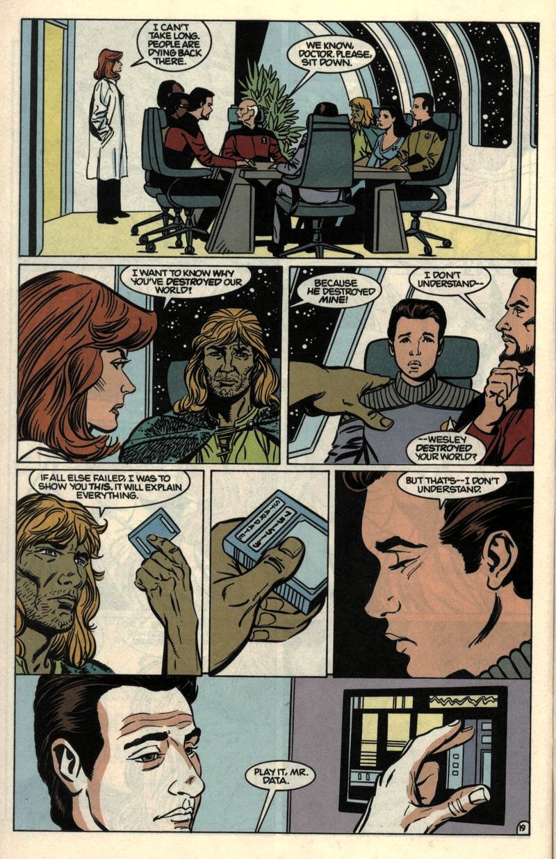 Read online Star Trek: The Next Generation (1989) comic -  Issue #18 - 20