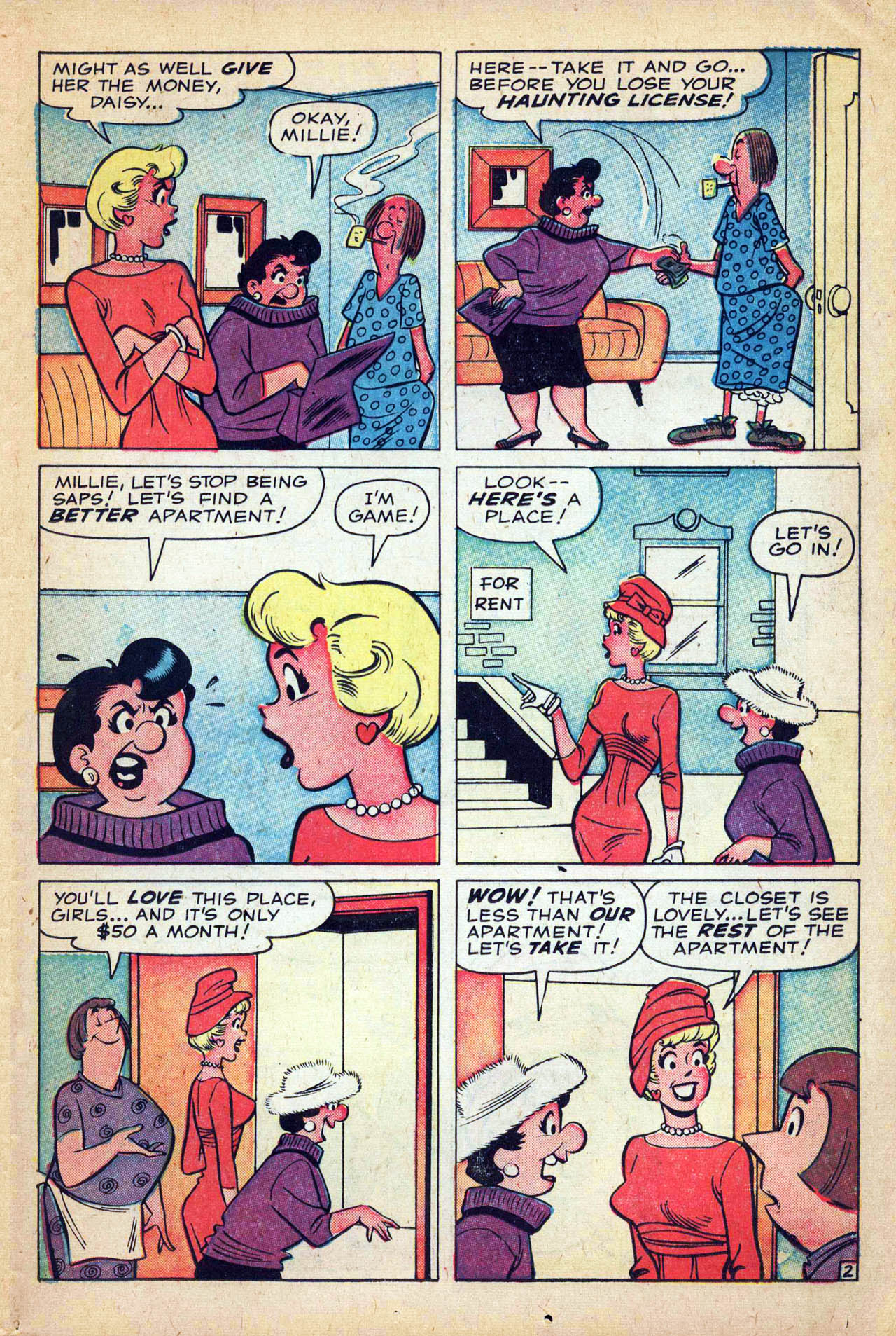 Read online Millie the Model comic -  Issue #89 - 11
