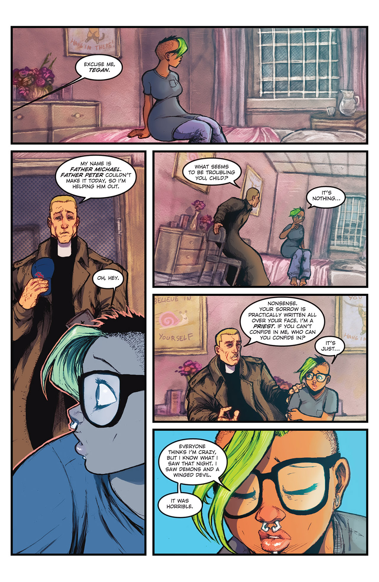 Read online Avengelyne (2011) comic -  Issue #6 - 8