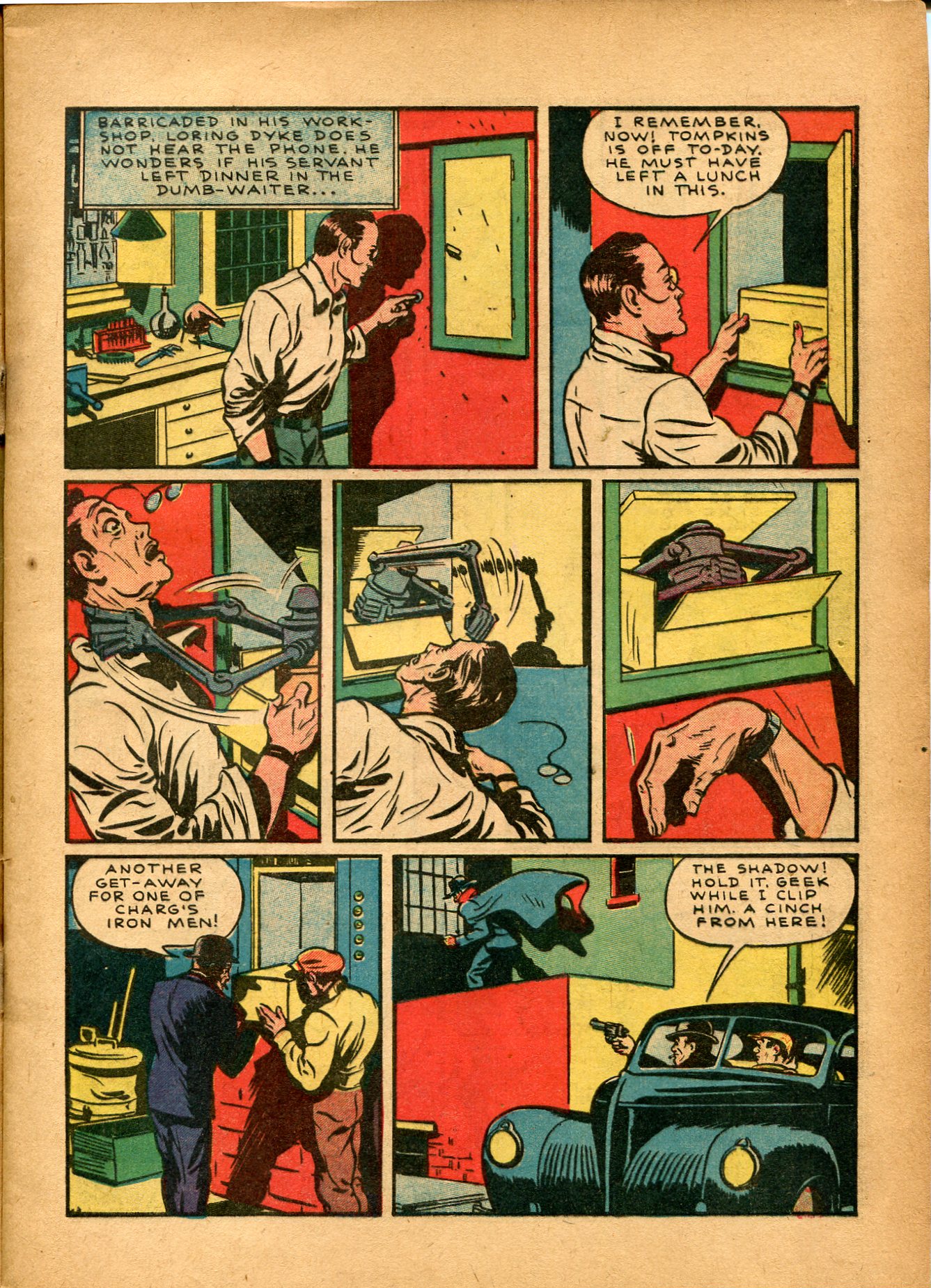 Read online Shadow Comics comic -  Issue #8 - 9