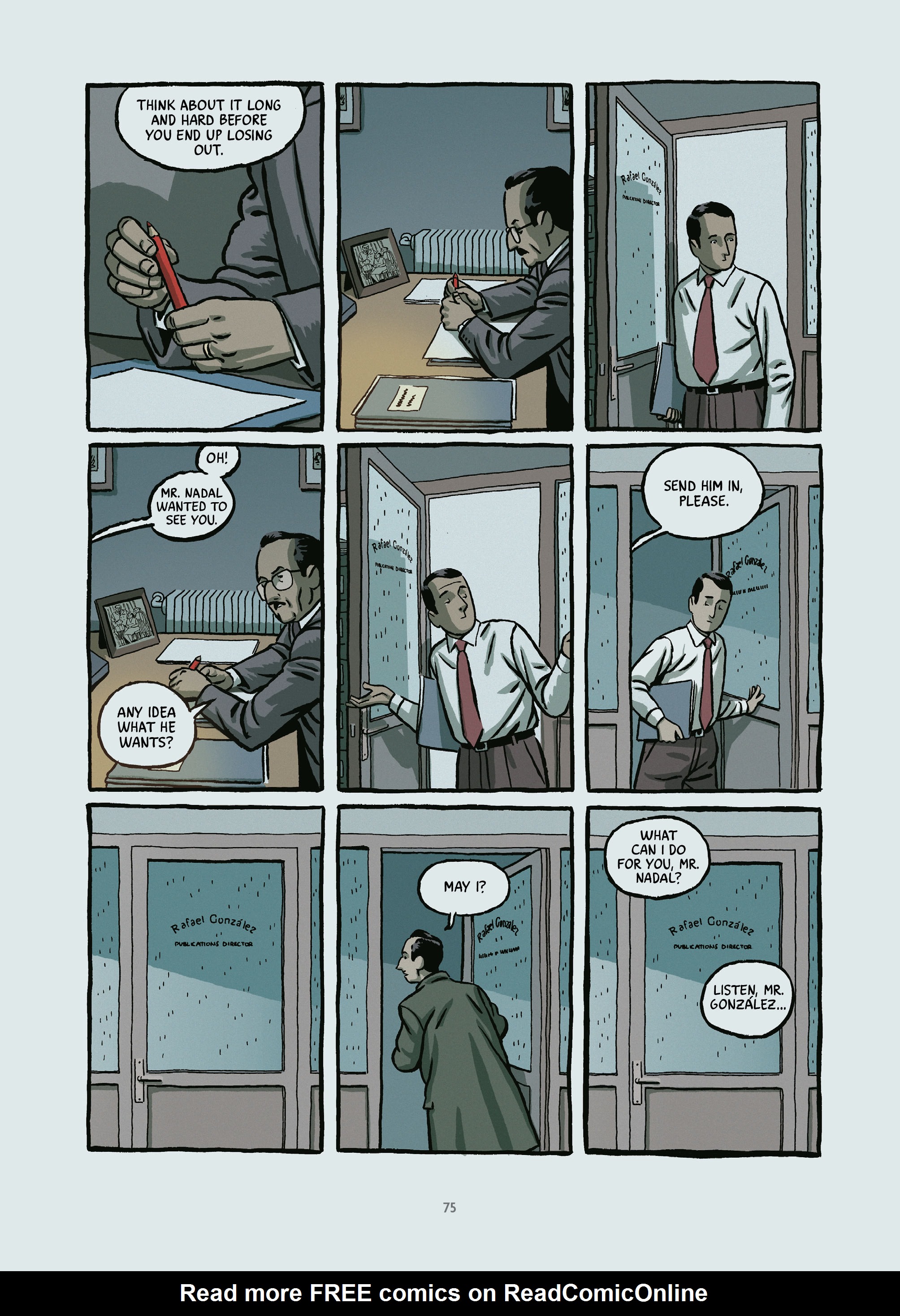 Read online The Winter of the Cartoonist comic -  Issue # TPB - 76