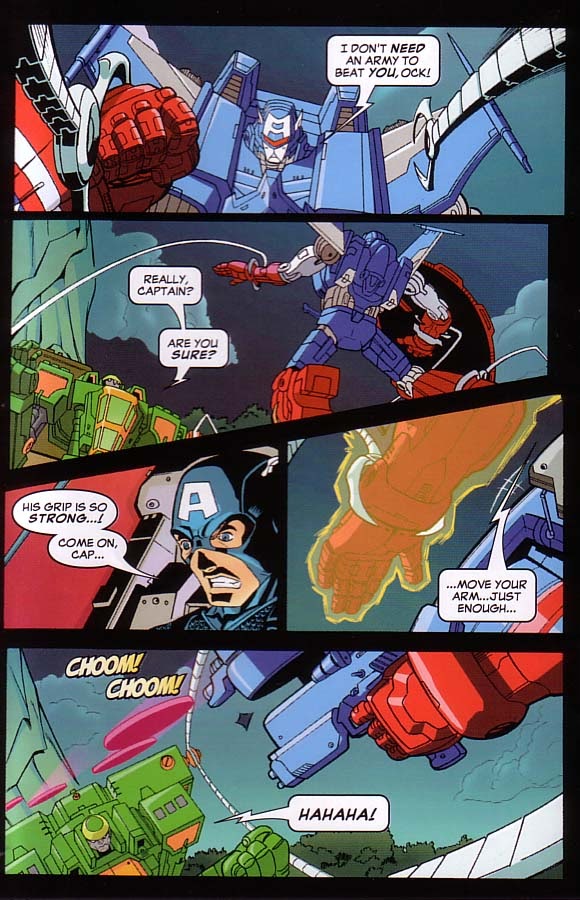 Read online Marvel Megamorphs comic -  Issue #  Captain America - 5