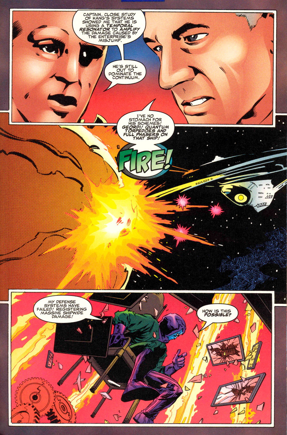 Read online Star Trek: The Next Generation/X-Men: Second Contact comic -  Issue # Full - 58