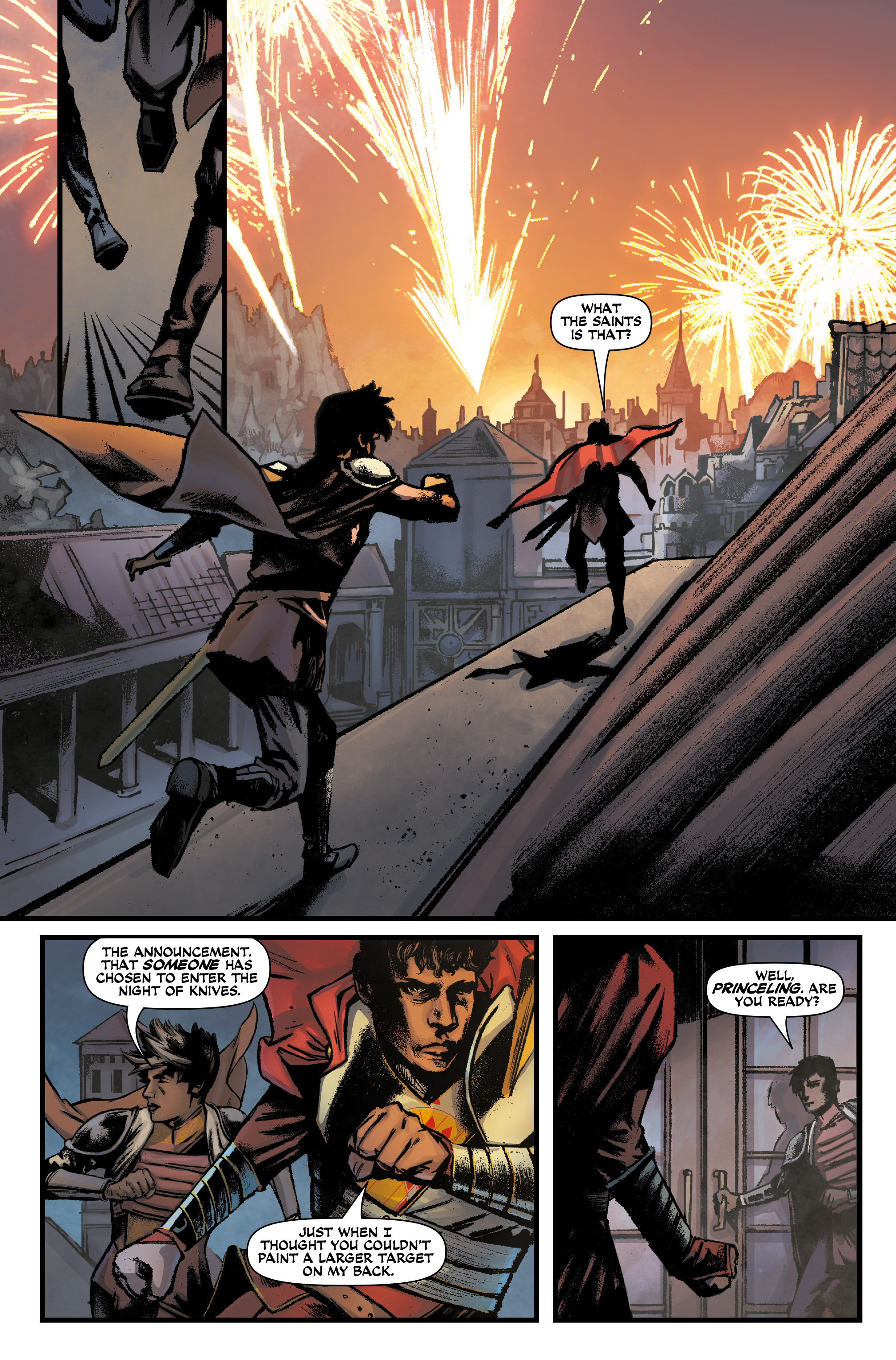 Read online Shades of Magic comic -  Issue #6 - 7