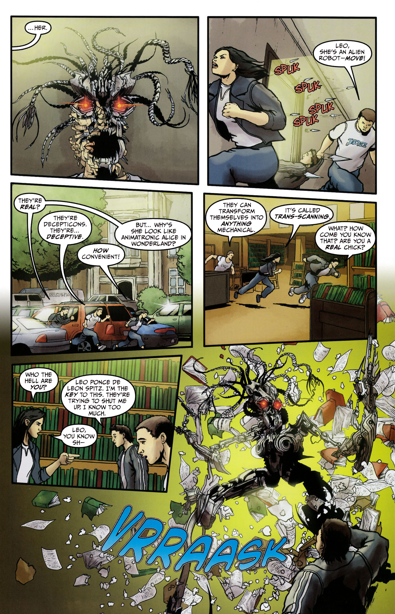 Read online Transformers: Revenge of the Fallen — Official Movie Adaptation comic -  Issue #2 - 13