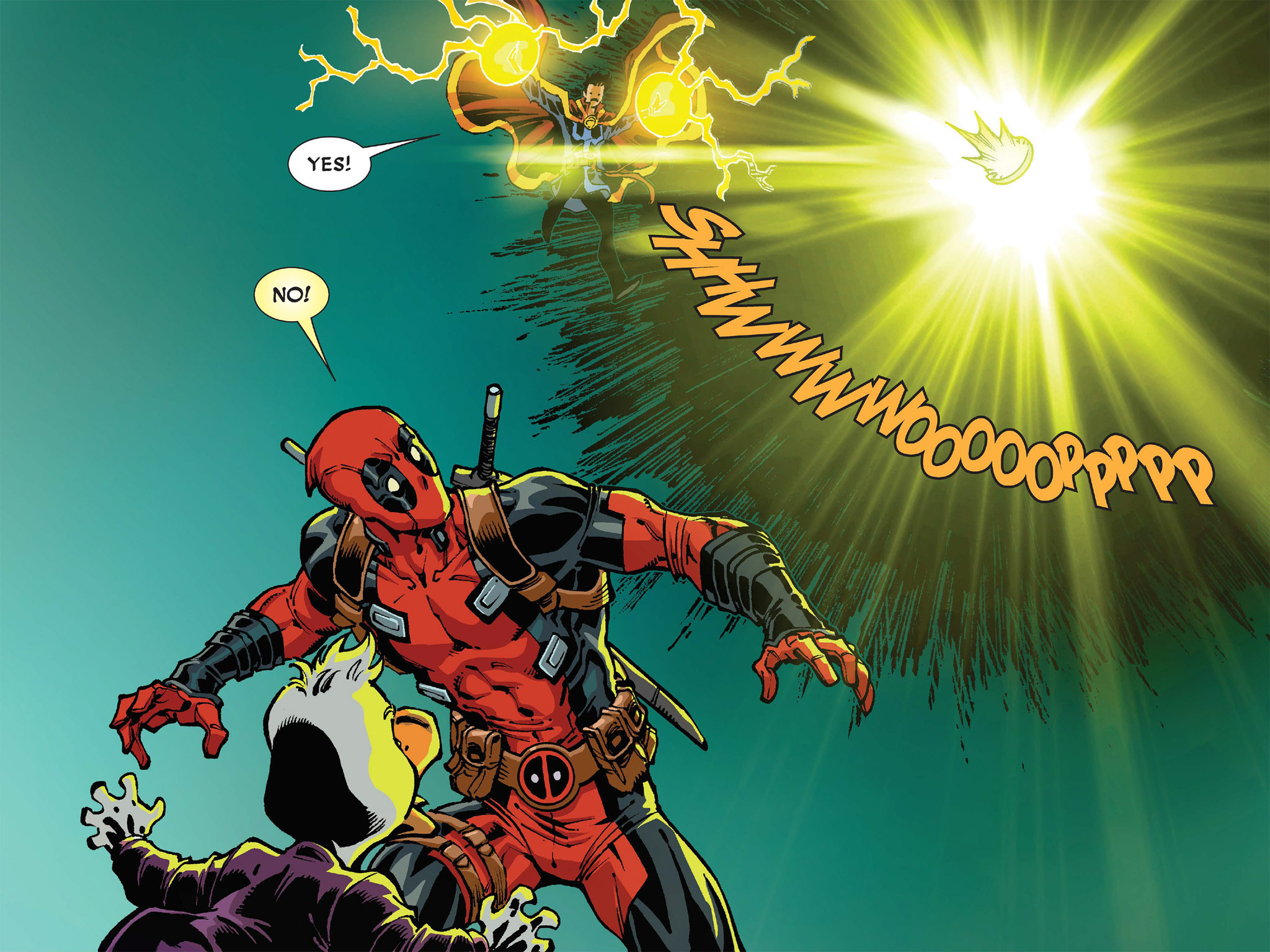 Read online Deadpool: Too Soon? Infinite Comic comic -  Issue #5 - 50