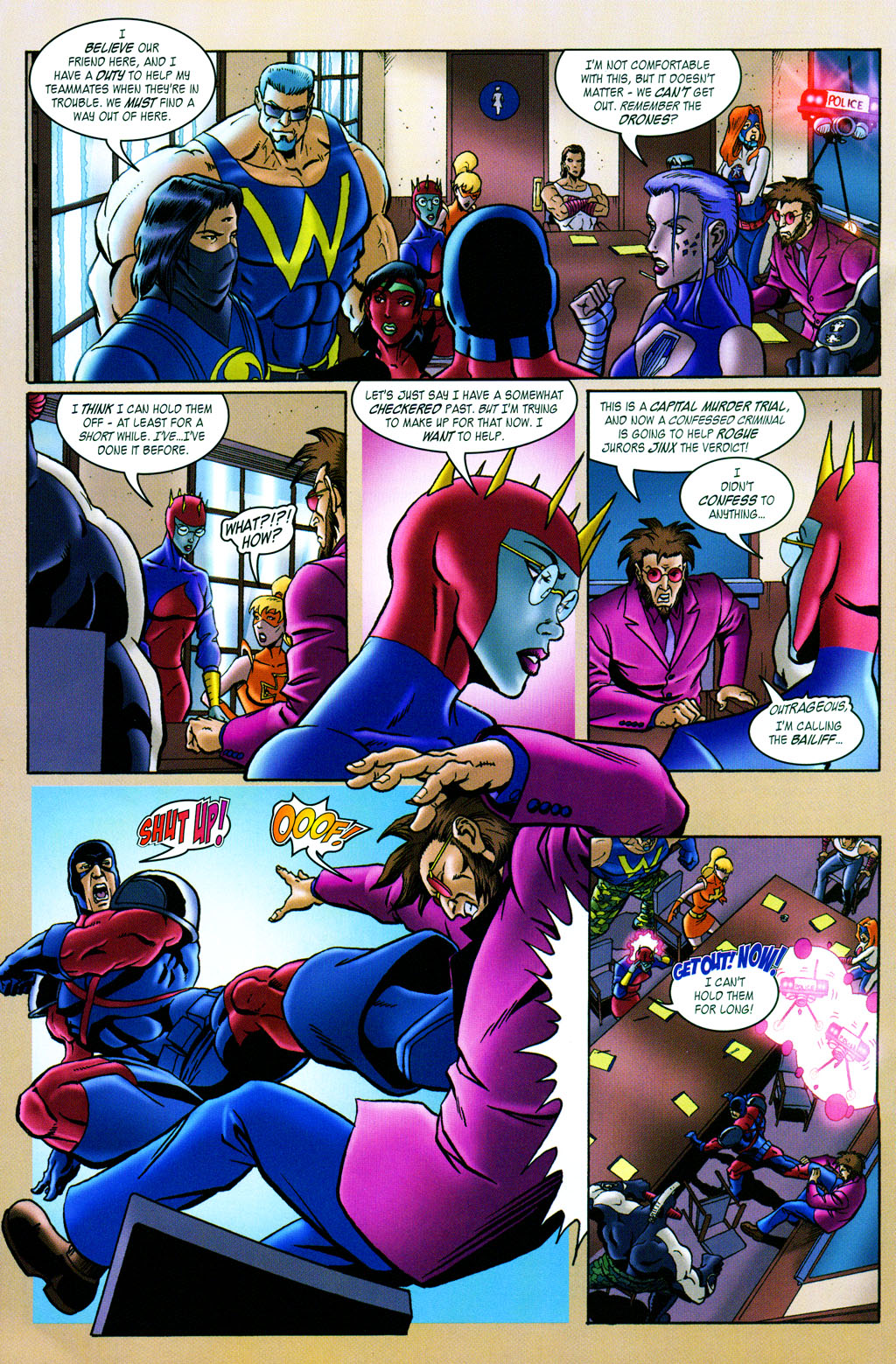 Read online City of Heroes (2004) comic -  Issue #6 - 19