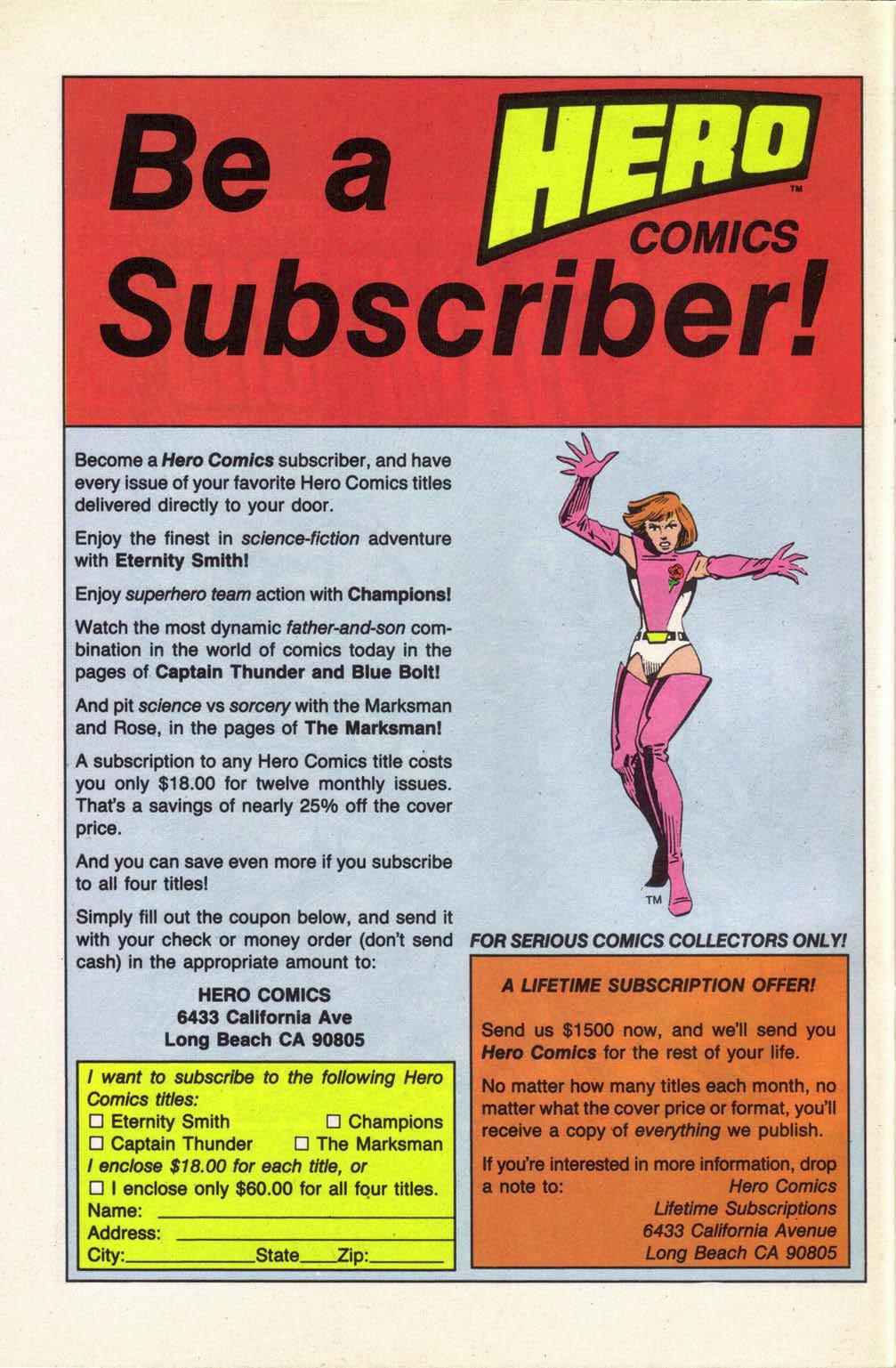 Read online Champions (1987) comic -  Issue #6 - 34