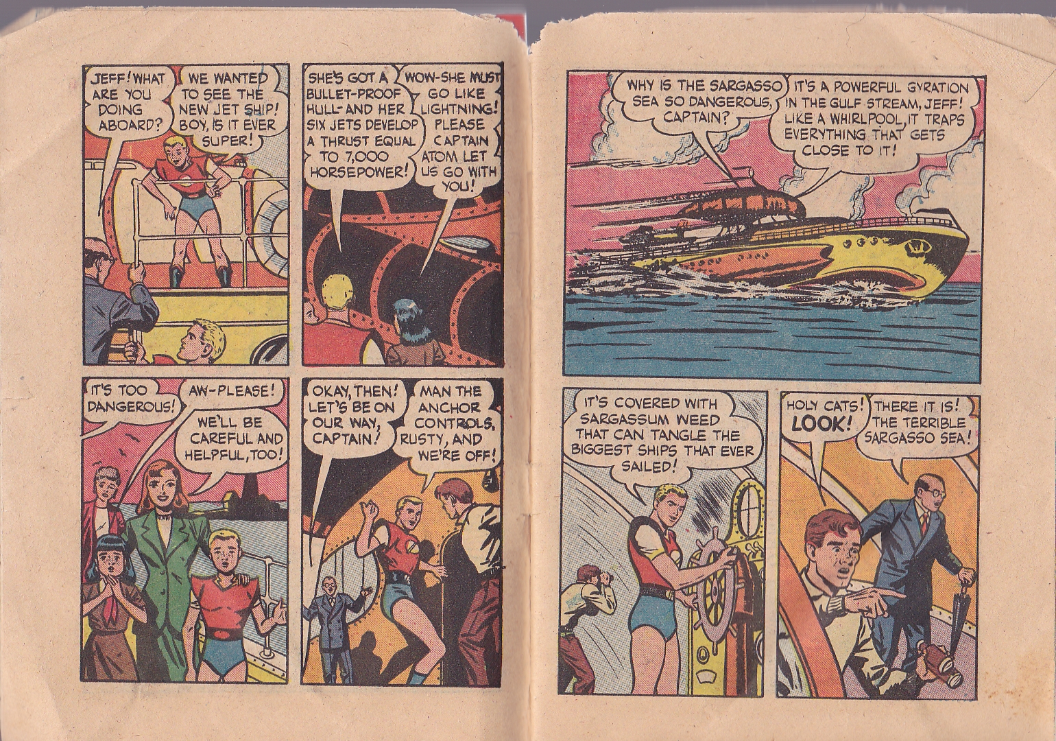 Read online Captain Atom (1950) comic -  Issue #5 - 5