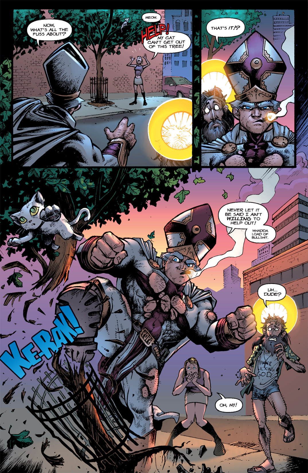 Read online Battle Pope comic -  Issue #5 - 5