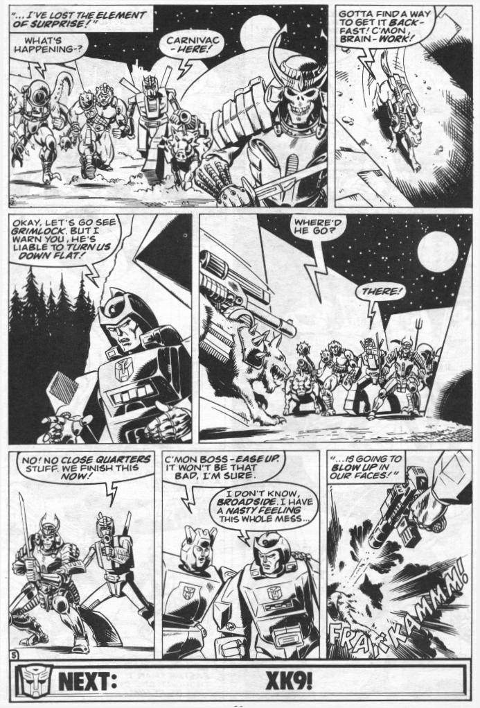 Read online The Transformers (UK) comic -  Issue #273 - 10