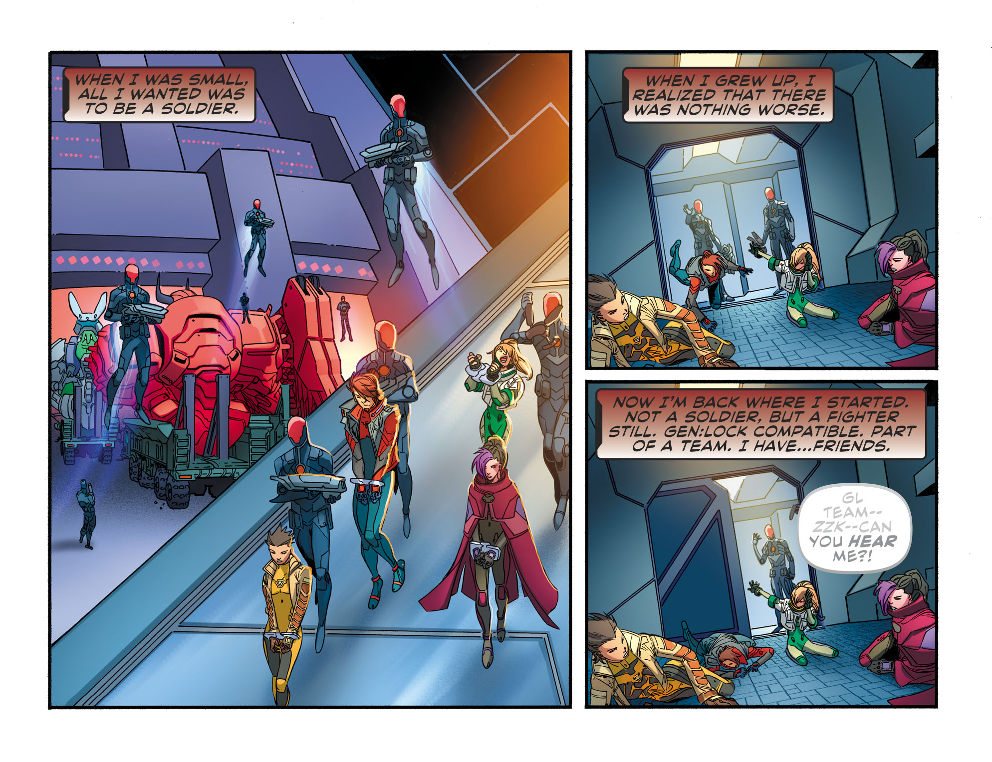 Read online gen:Lock comic -  Issue #3 - 23