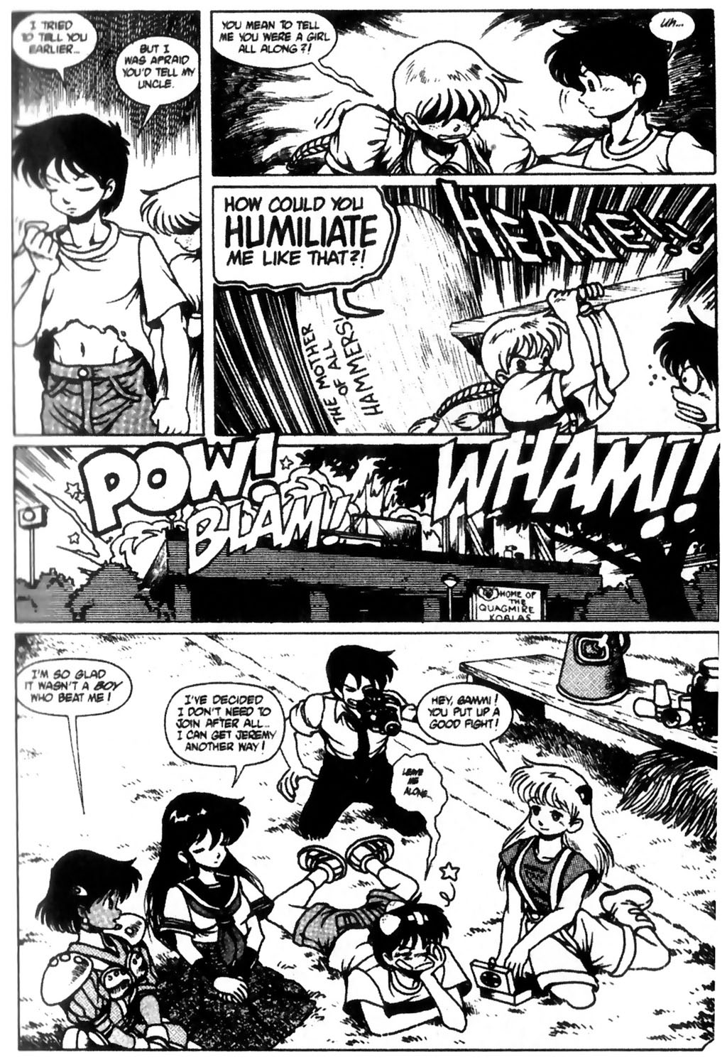 Read online Ninja High School (1986) comic -  Issue #26 - 29