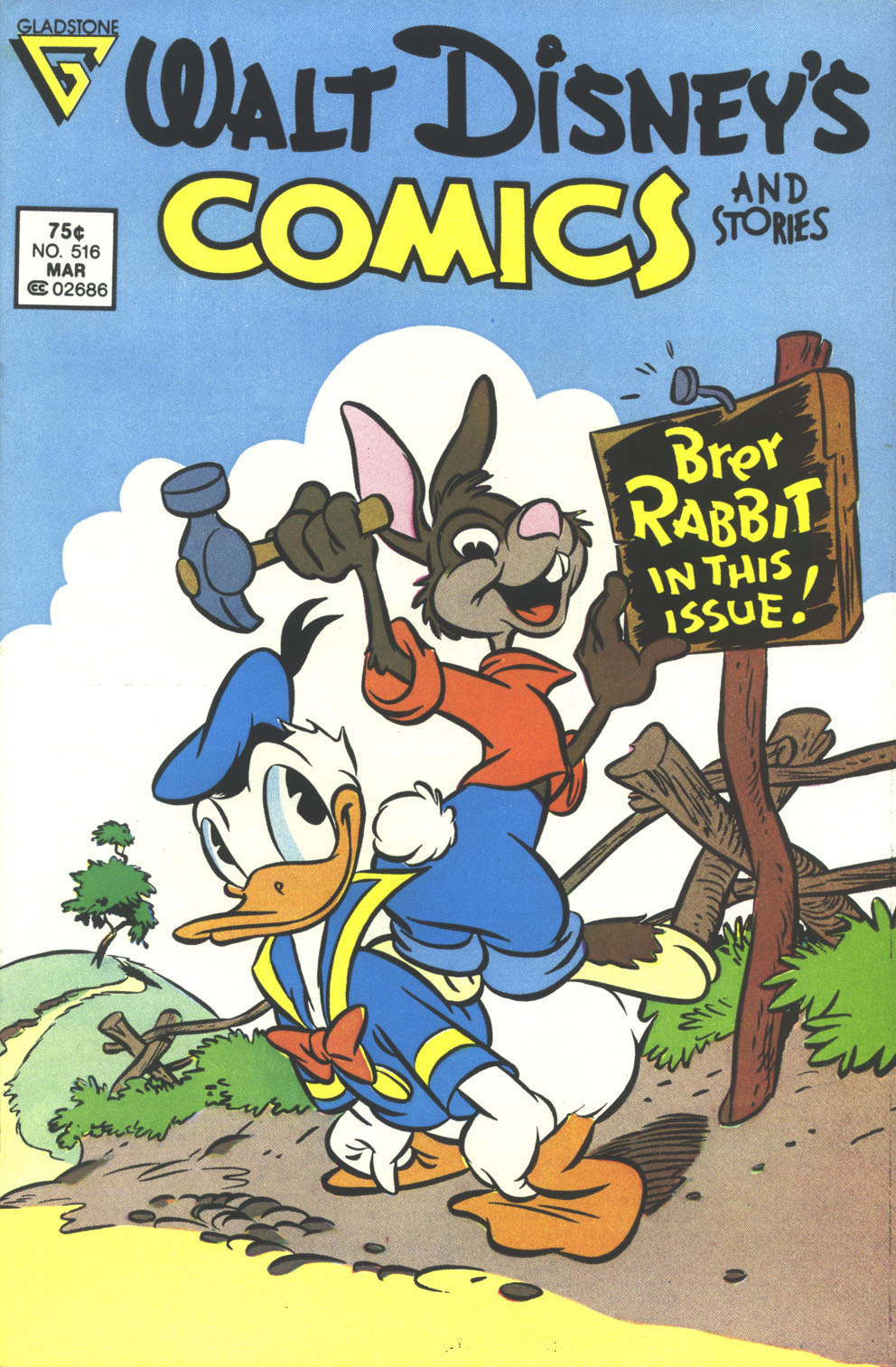 Read online Walt Disney's Comics and Stories comic -  Issue #516 - 1