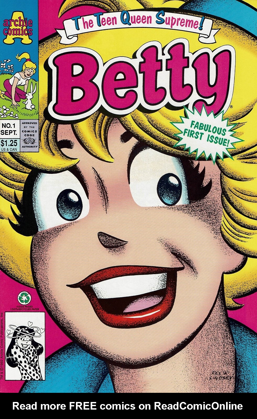 Read online Betty comic -  Issue #1 - 1