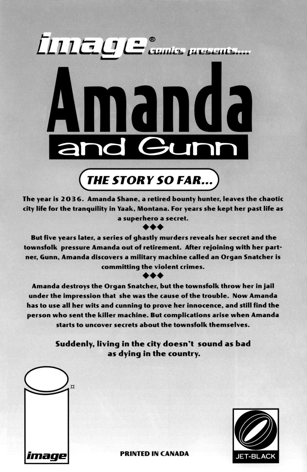 Read online Amanda & Gunn comic -  Issue #3 - 2