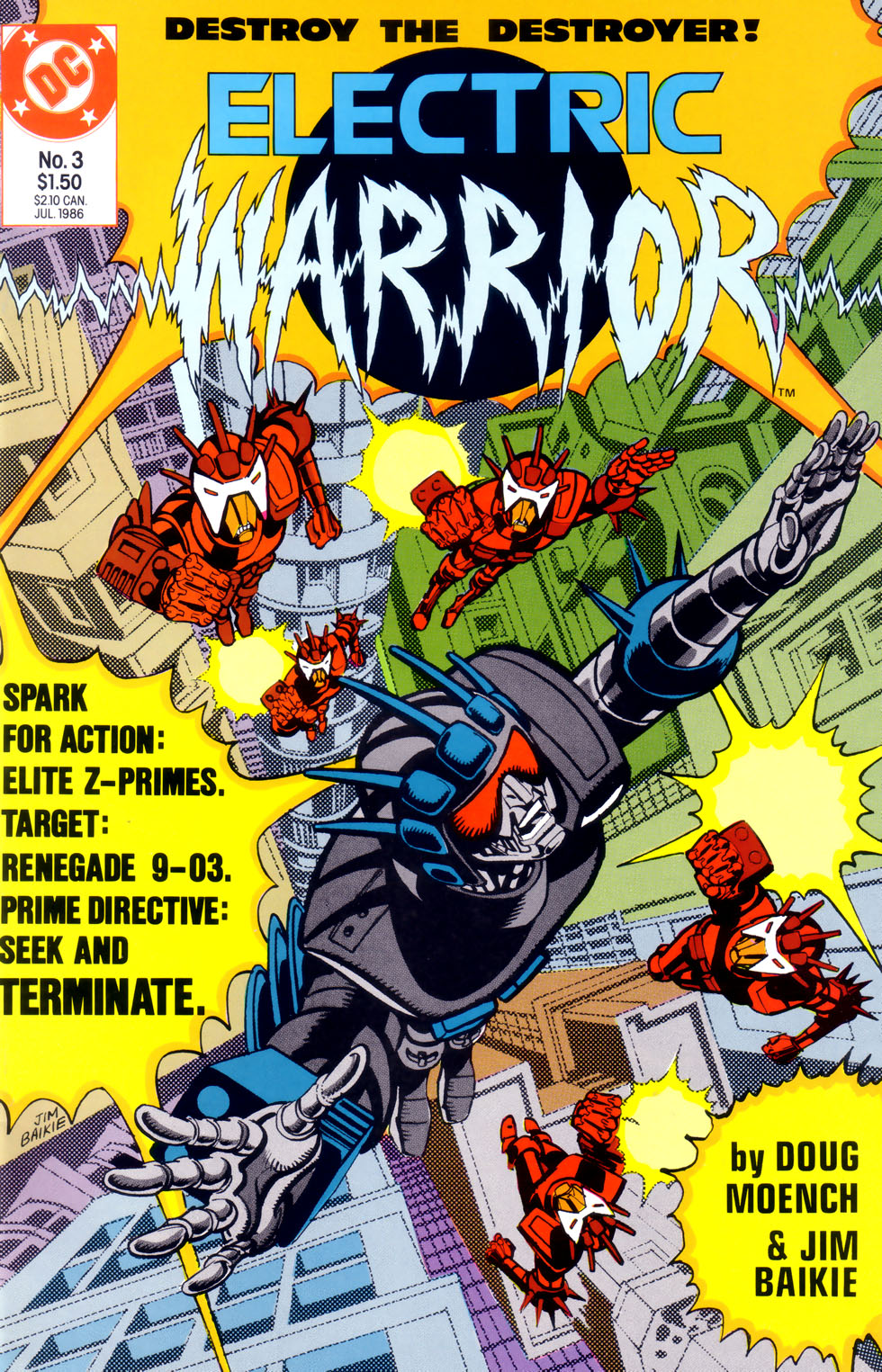 Read online Electric Warrior comic -  Issue #3 - 1