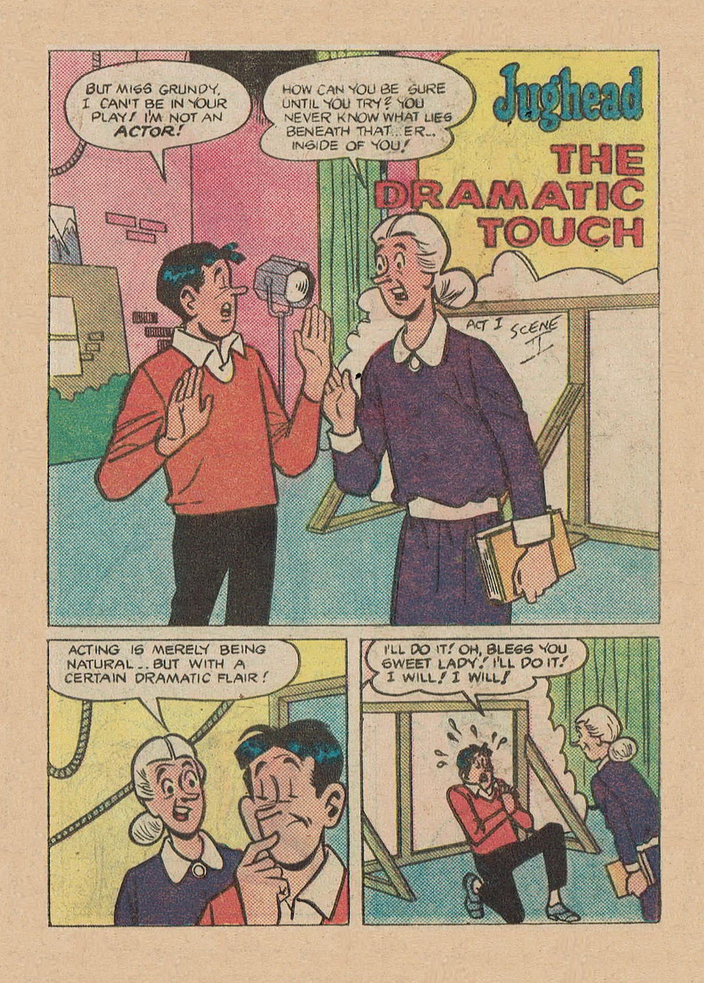 Read online Jughead Jones Comics Digest comic -  Issue #24 - 122