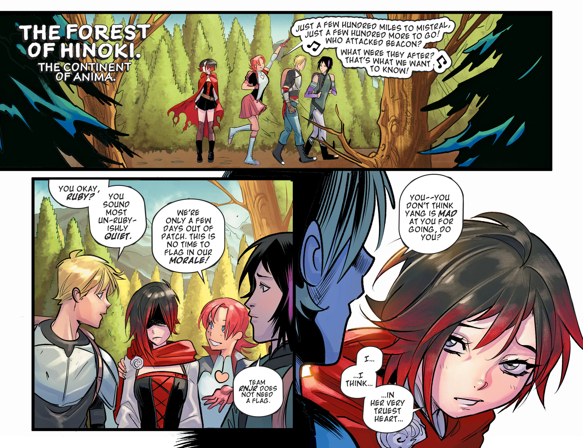 Read online RWBY comic -  Issue #2 - 4