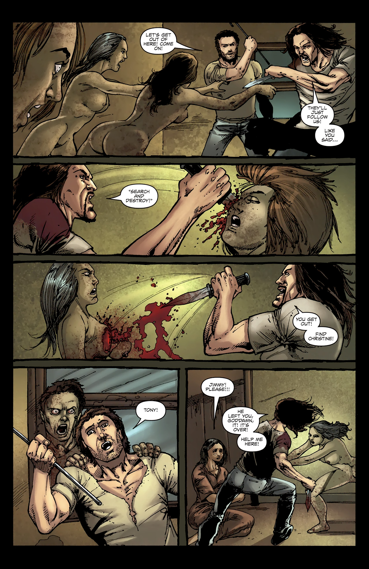Read online Night of the Living Dead: Death Valley comic -  Issue #5 - 21