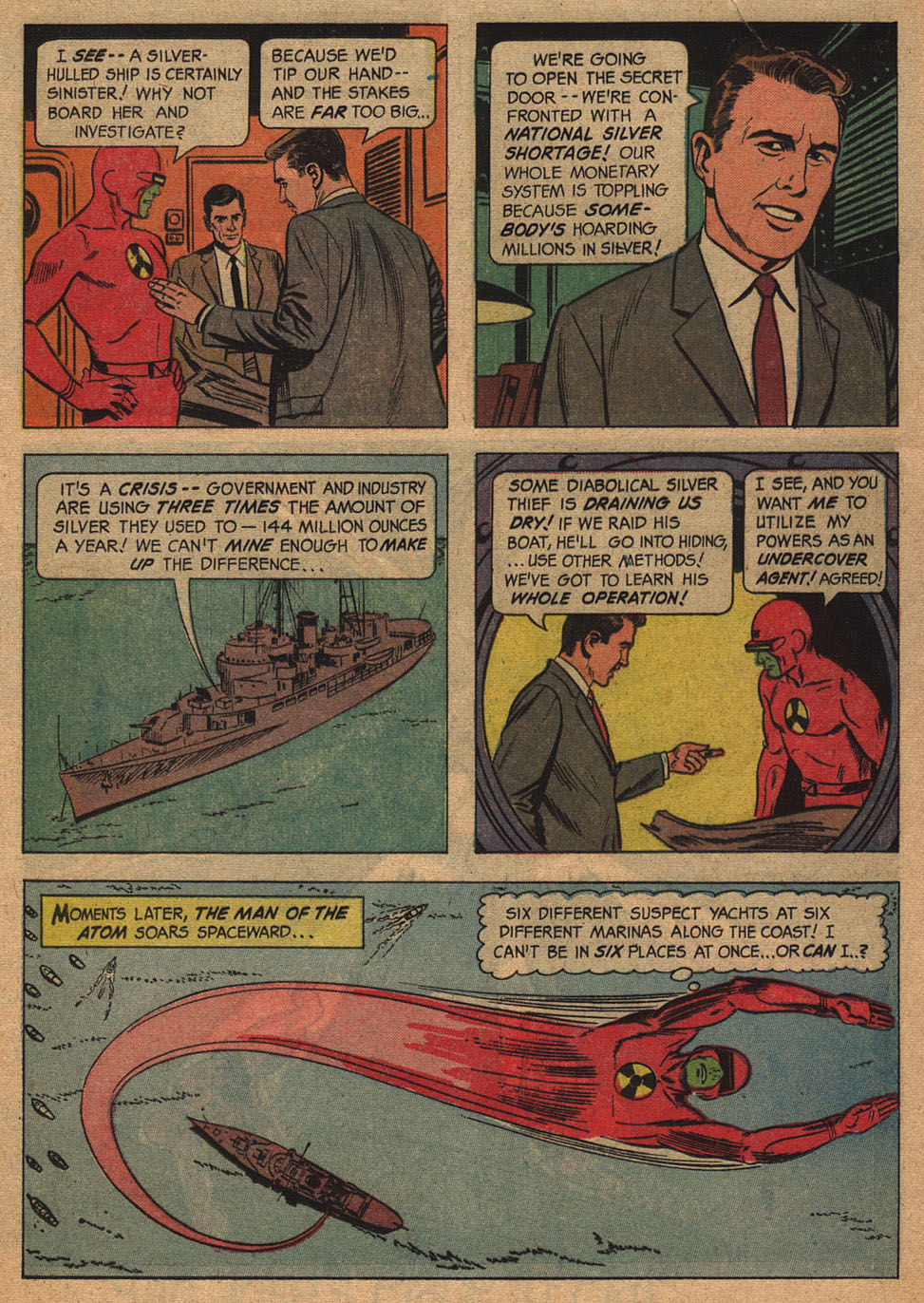 Read online Doctor Solar, Man of the Atom (1962) comic -  Issue #12 - 13