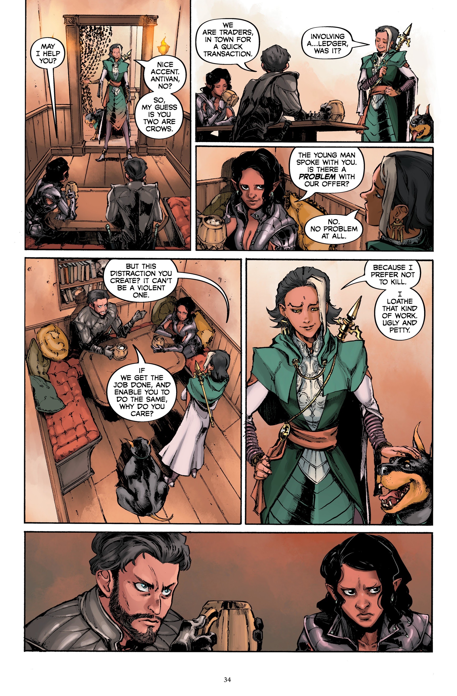Read online Dragon Age: Wraiths of Tevinter comic -  Issue # TPB (Part 1) - 36