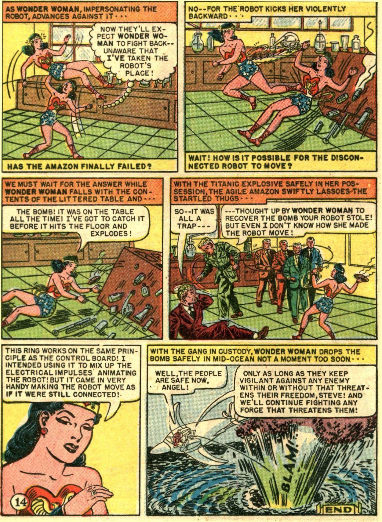 Read online Wonder Woman (1942) comic -  Issue #48 - 16
