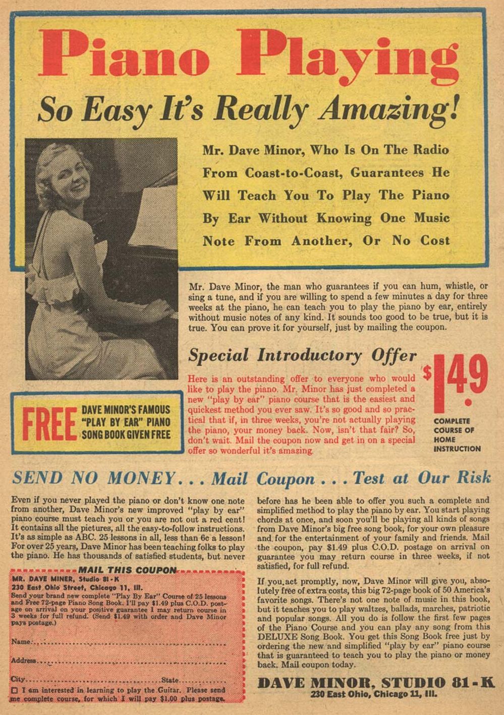 Read online Pep Comics comic -  Issue #50 - 50