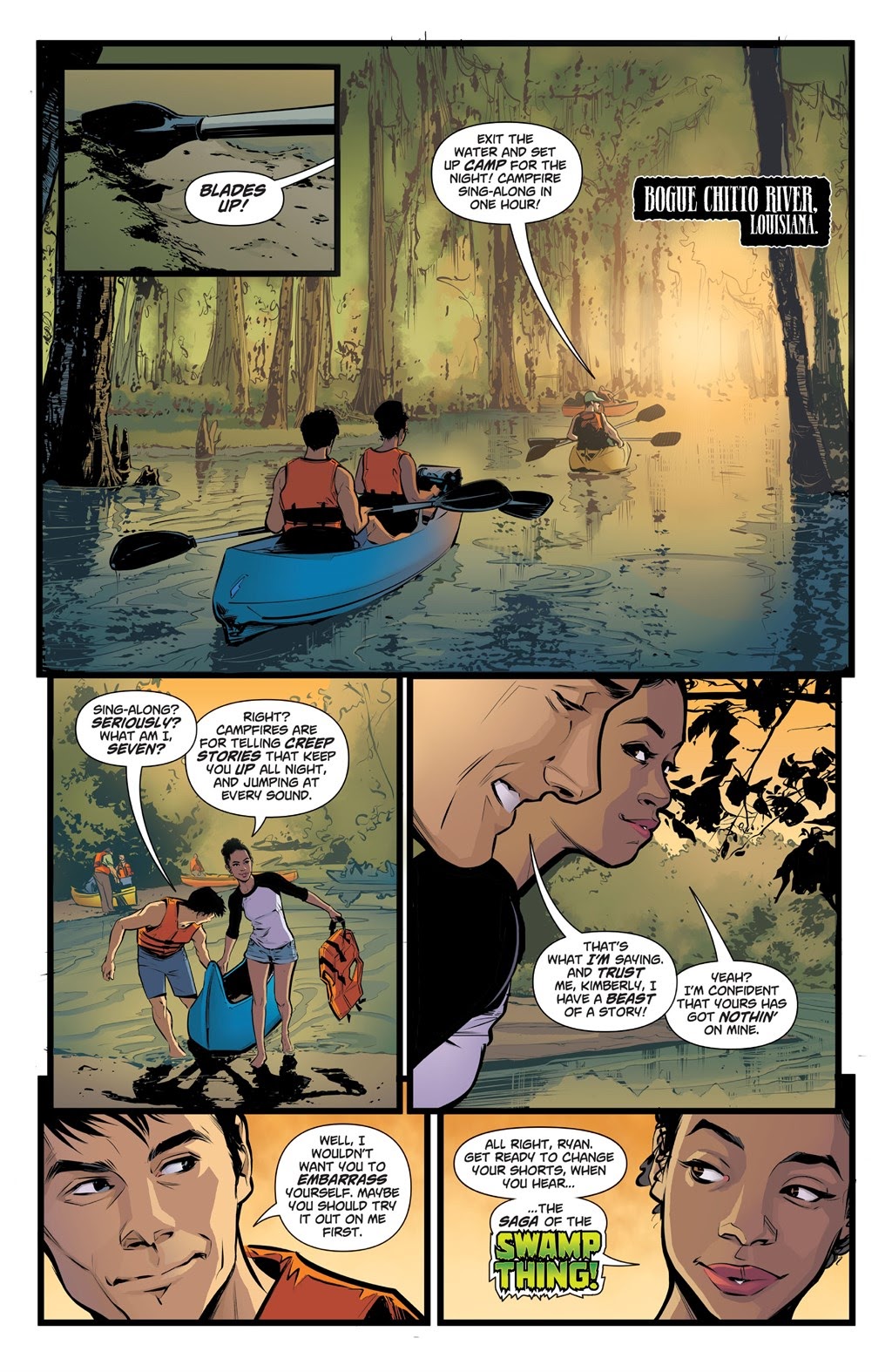 Read online Swamp Thing: Tales From the Bayou comic -  Issue # TPB (Part 1) - 85