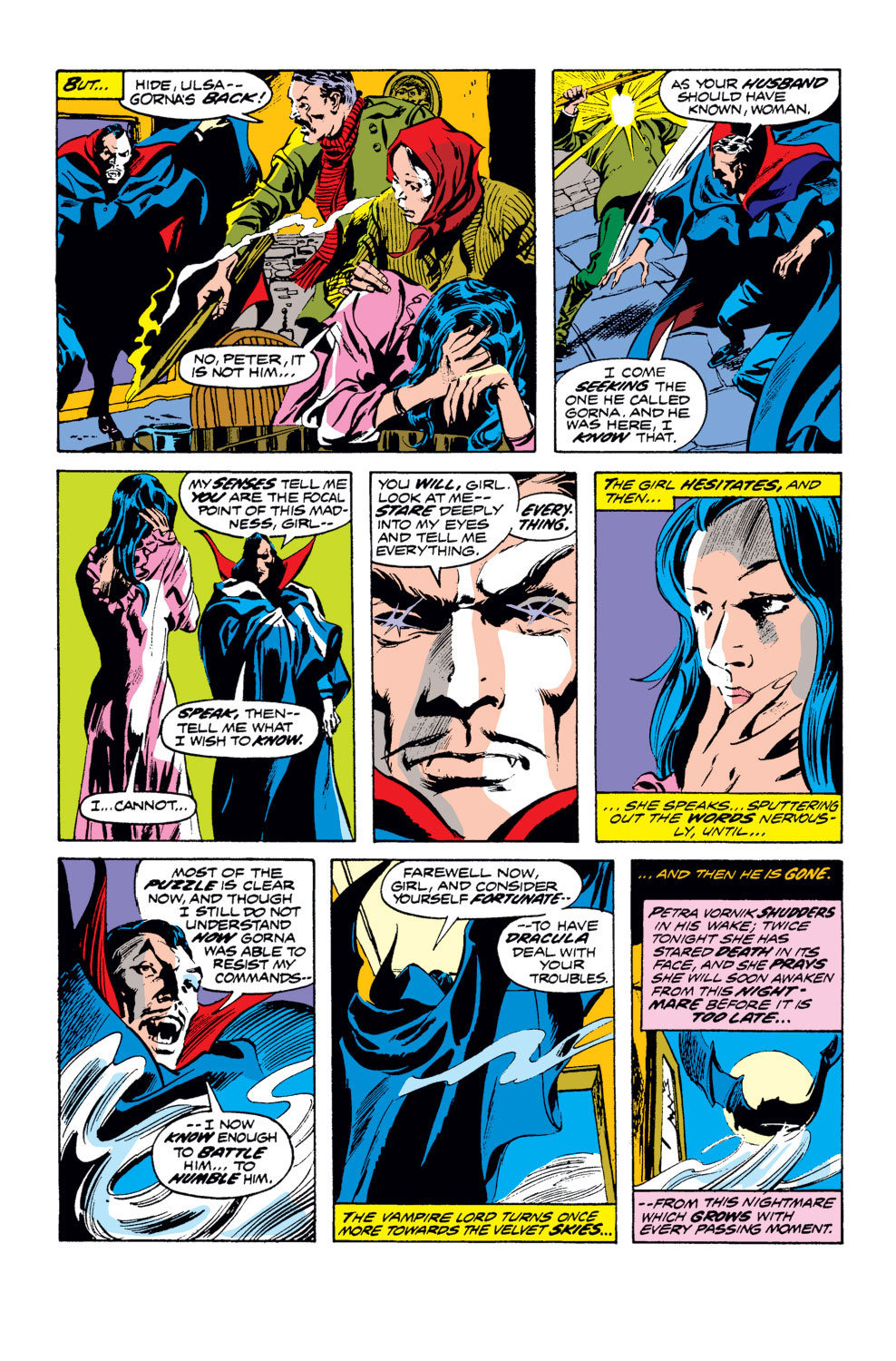 Read online Tomb of Dracula (1972) comic -  Issue #22 - 13