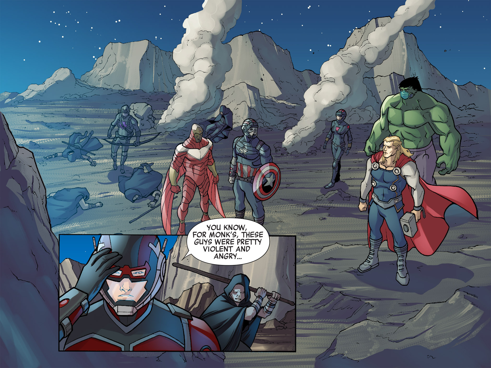 Read online Marvel Universe Avengers Infinite Comic comic -  Issue #6 - 19