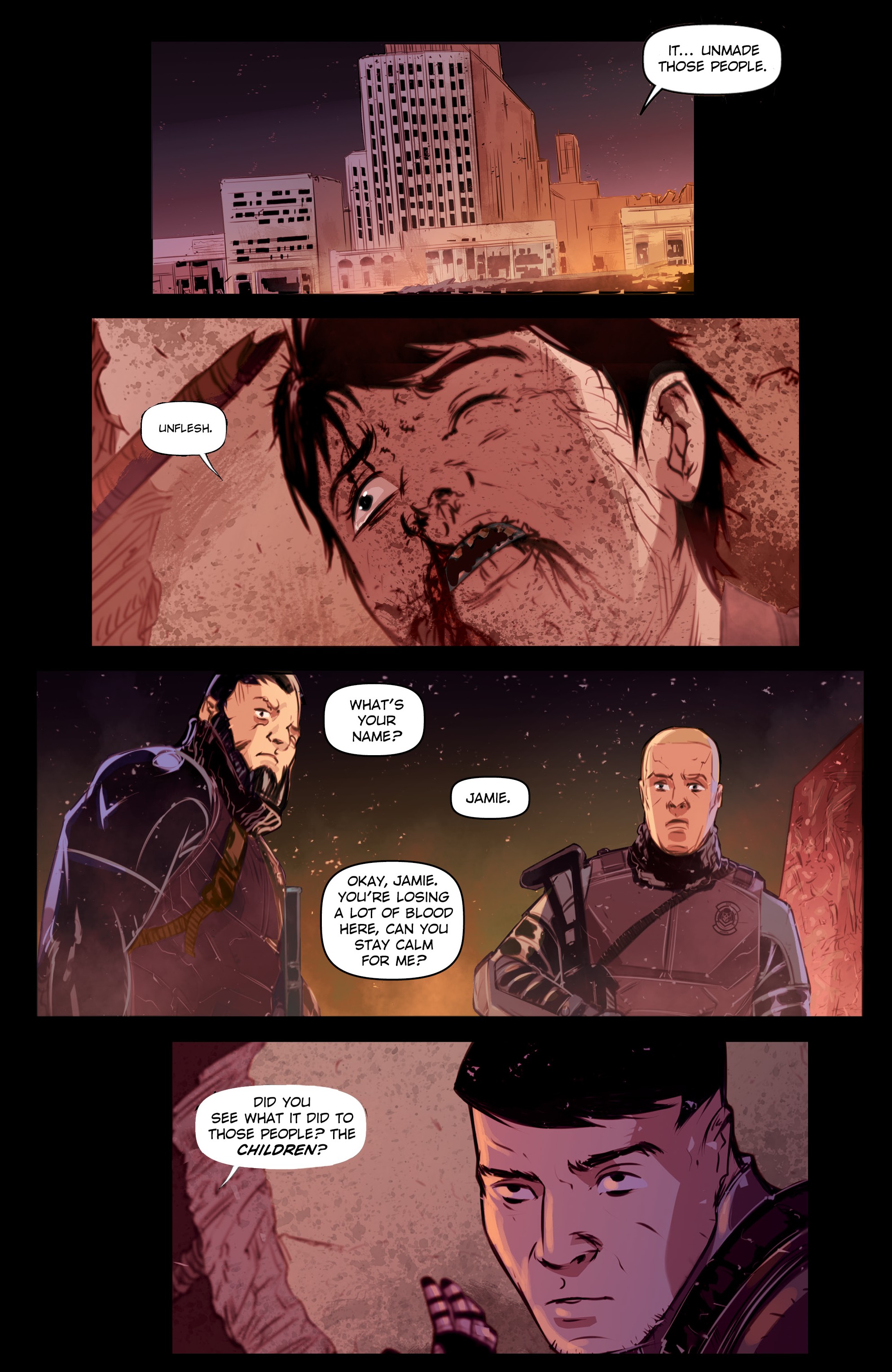 Read online The Warning comic -  Issue #6 - 10