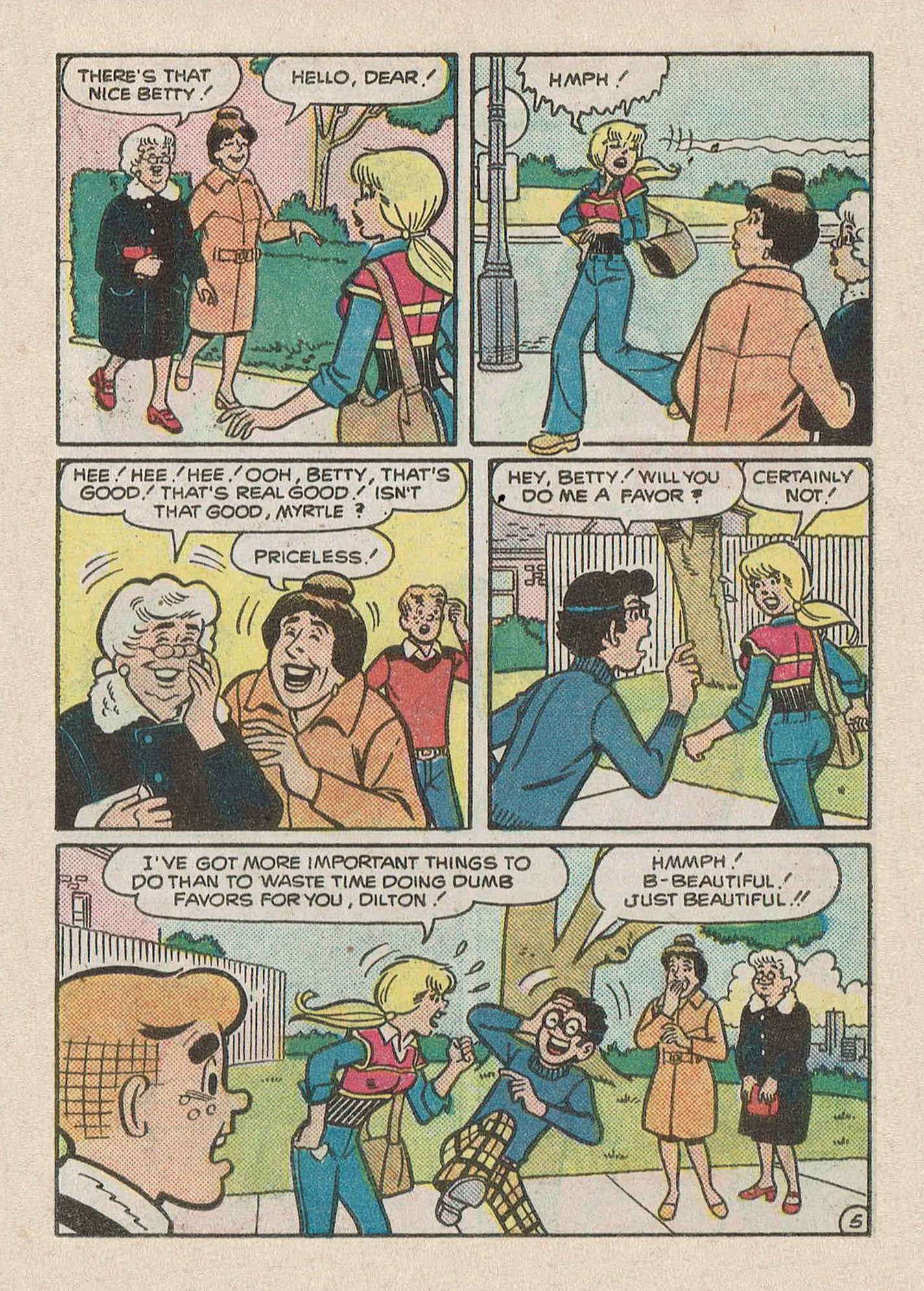 Read online Betty and Veronica Digest Magazine comic -  Issue #28 - 79