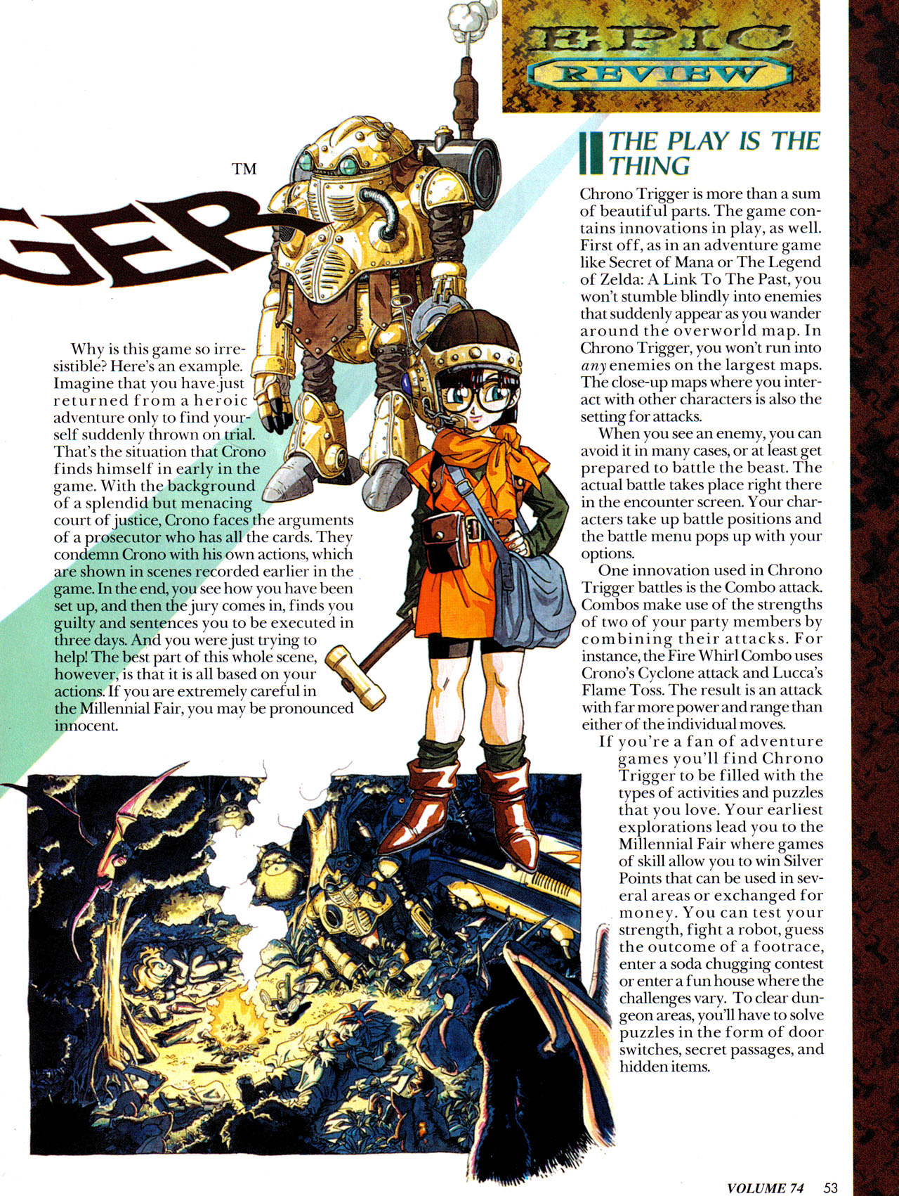 Read online Nintendo Power comic -  Issue #74 - 60