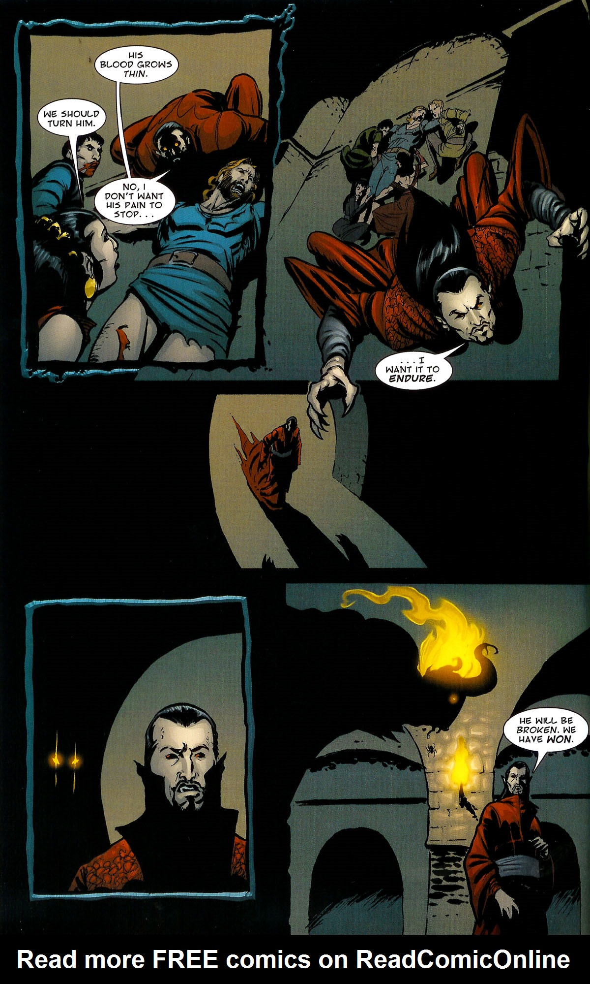 Read online Dracula vs King Arthur comic -  Issue #4 - 4