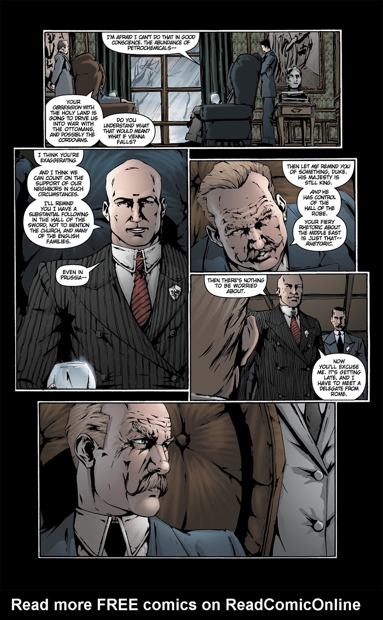 Read online Rex Mundi (2006) comic -  Issue # TPB 1 - 100