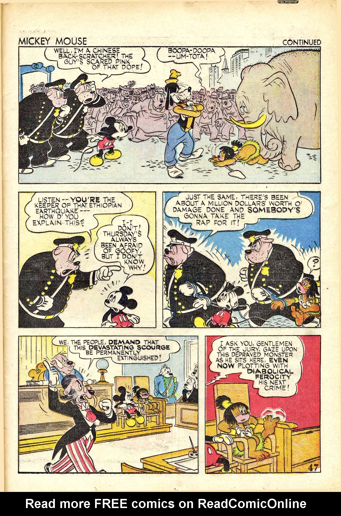Read online Walt Disney's Comics and Stories comic -  Issue #24 - 49
