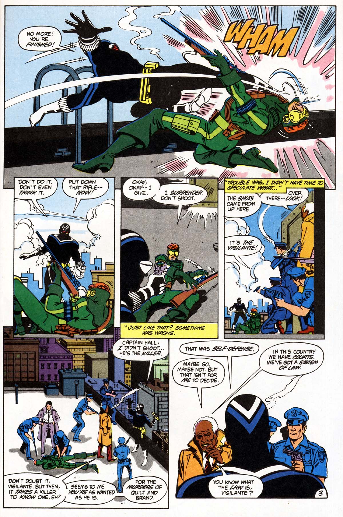 Read online Vigilante (1983) comic -  Issue #5 - 4