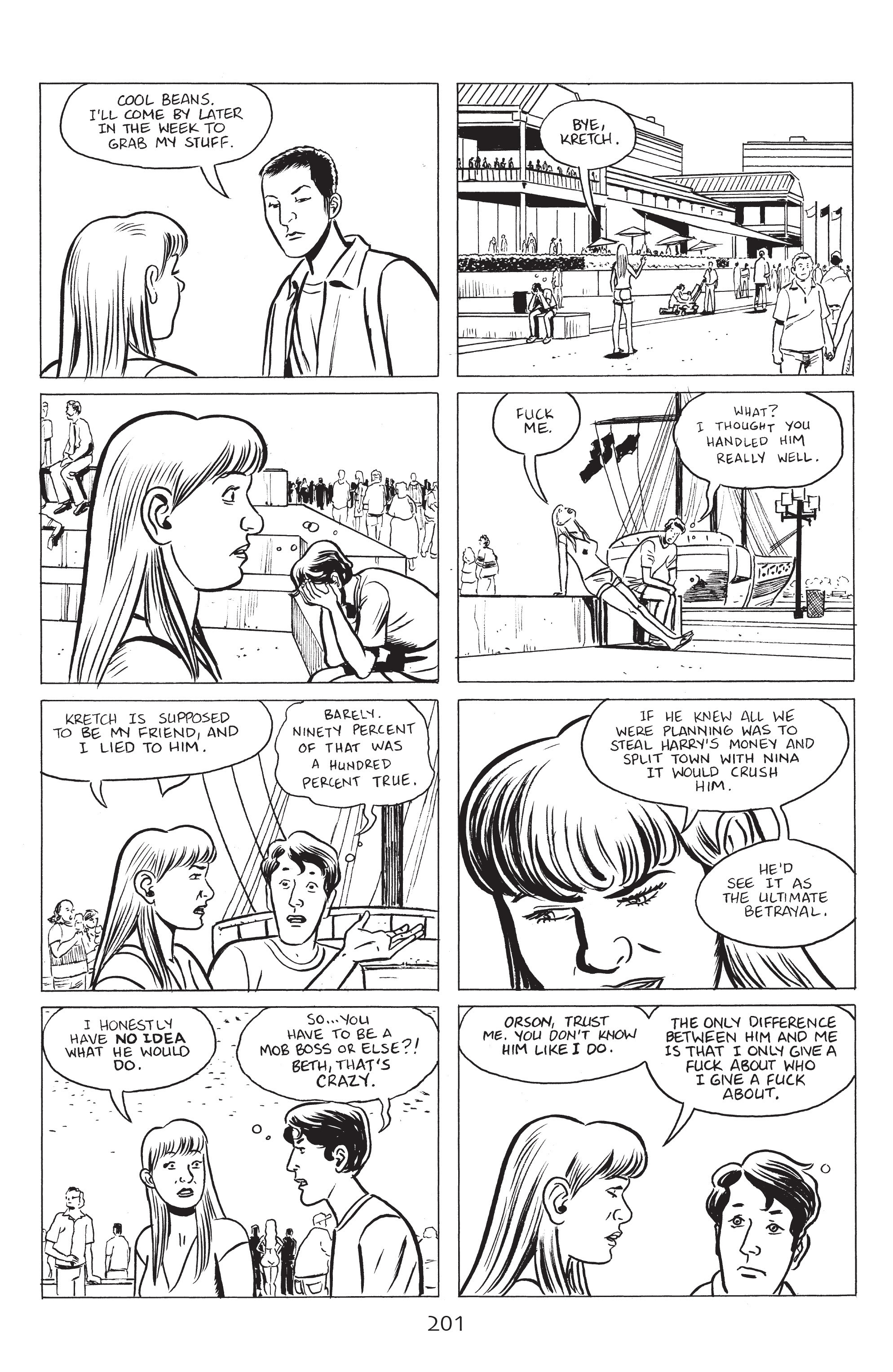 Read online Stray Bullets: Sunshine & Roses comic -  Issue #8 - 7